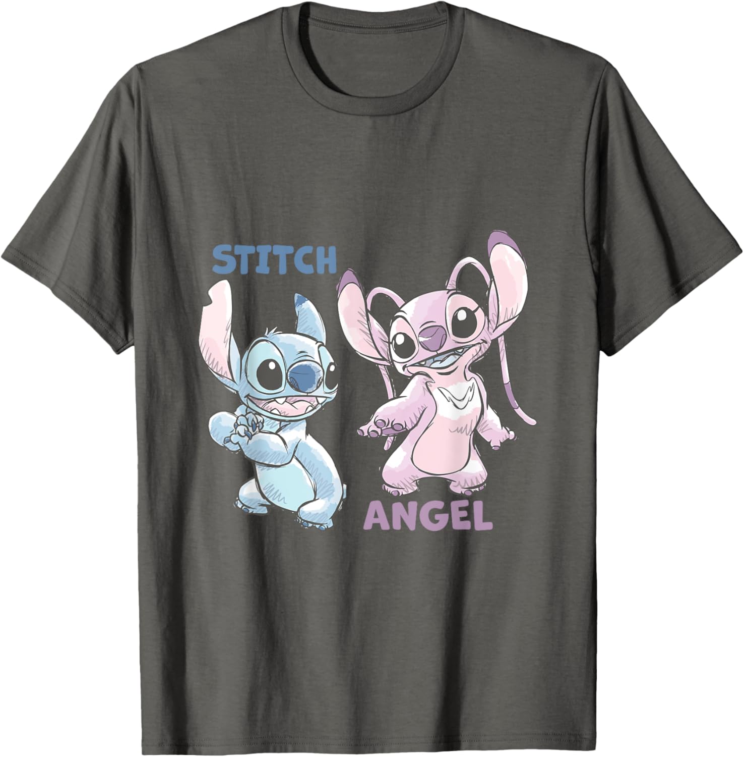Disney Lilo and Stitch Moments T-Shirt featuring Angel and Stitch Design - 7