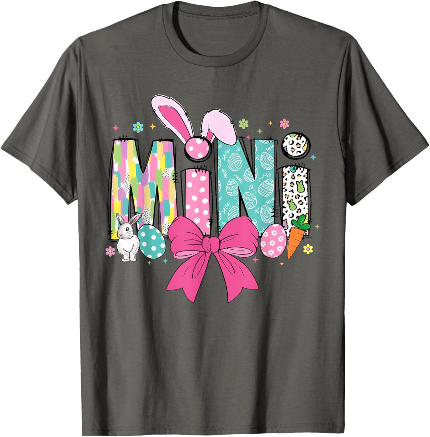 Adorable Mama Bunny Easter T-Shirt for Matching Family Celebrations - 4