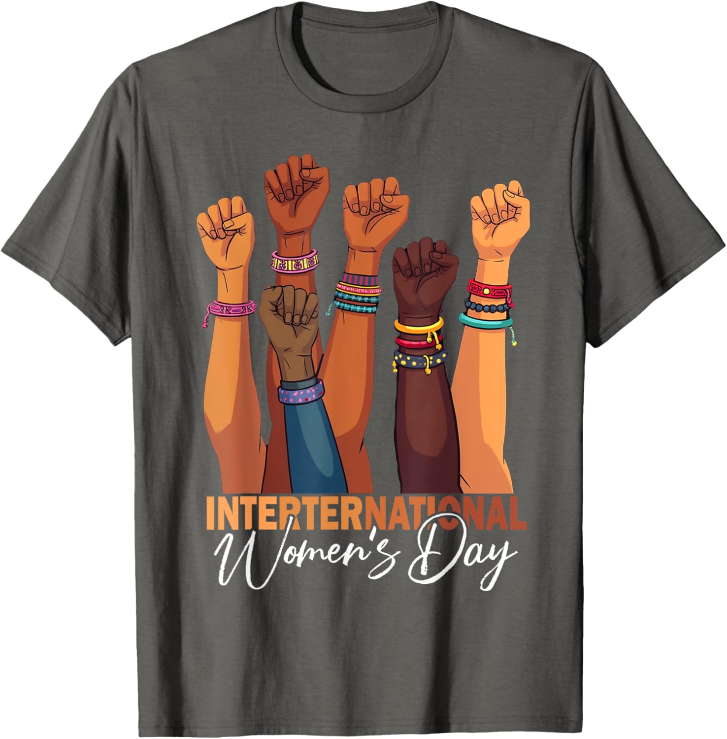 Inspire Equality with Our International Women's Day T-Shirt for March 8 - 1