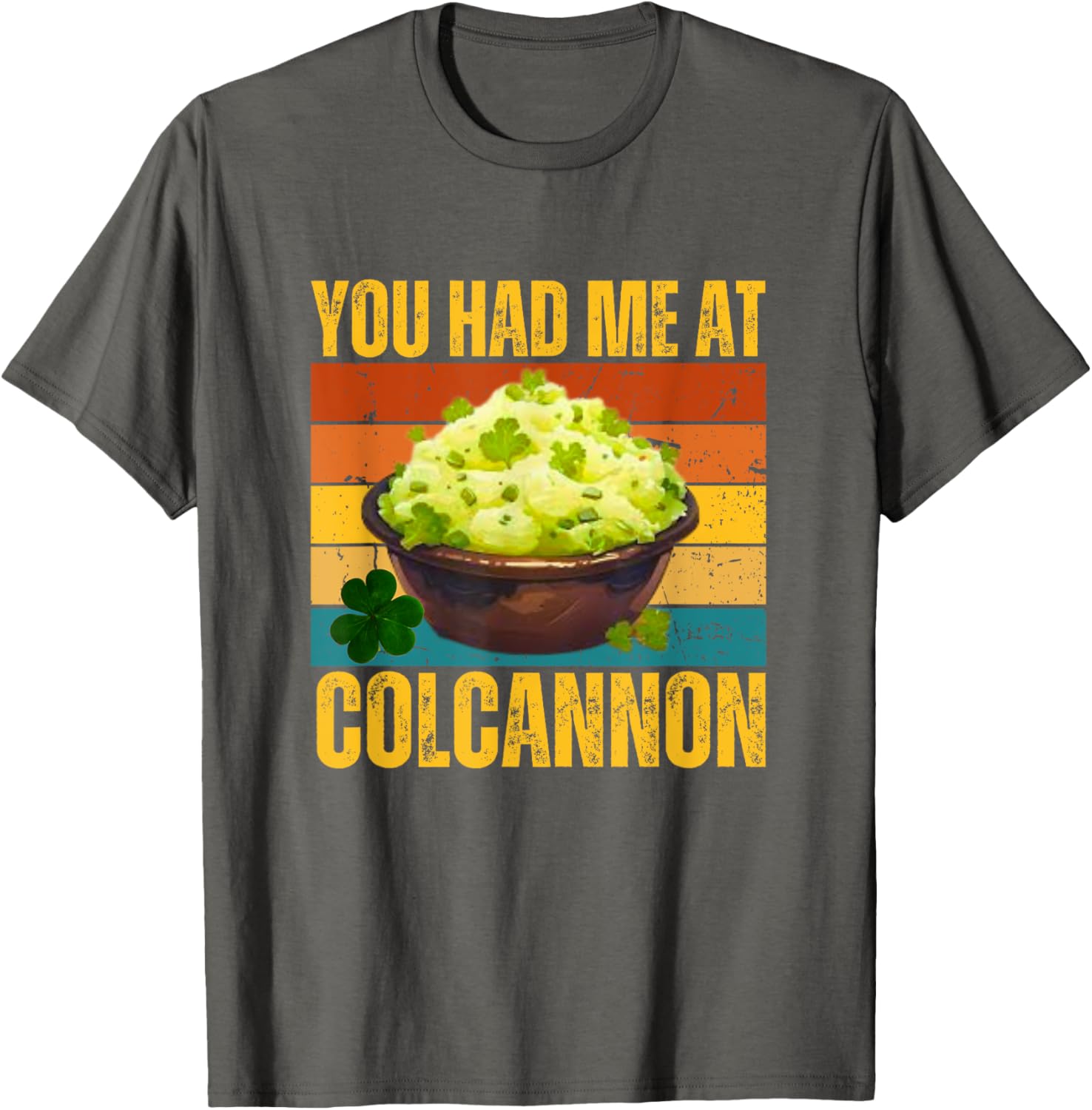 Funny Retro Colcannon T-Shirt for Irish Food Lovers - Unique Gift Idea - 8