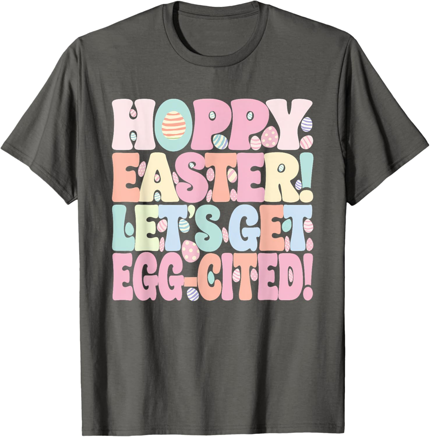 Funny Hoppy Easter Egg-cited T-Shirt for Festive Celebrations - 12