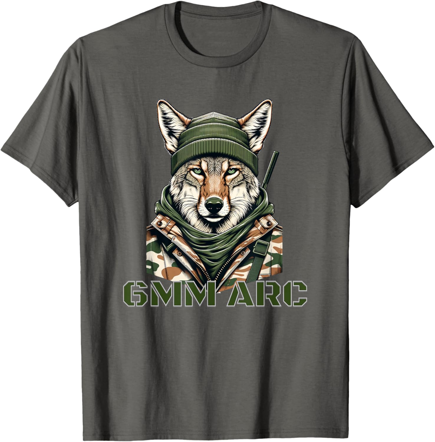 Coyote in Camo 6MM ARC T-Shirt for Comfortable Outdoor Adventures - 7