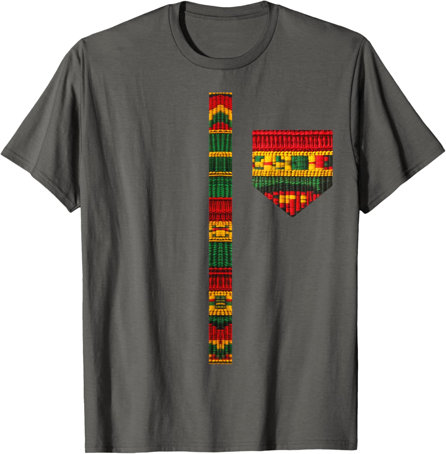 Stylish African Print Dashiki Kente Art T-Shirt for Men and Boys - 15