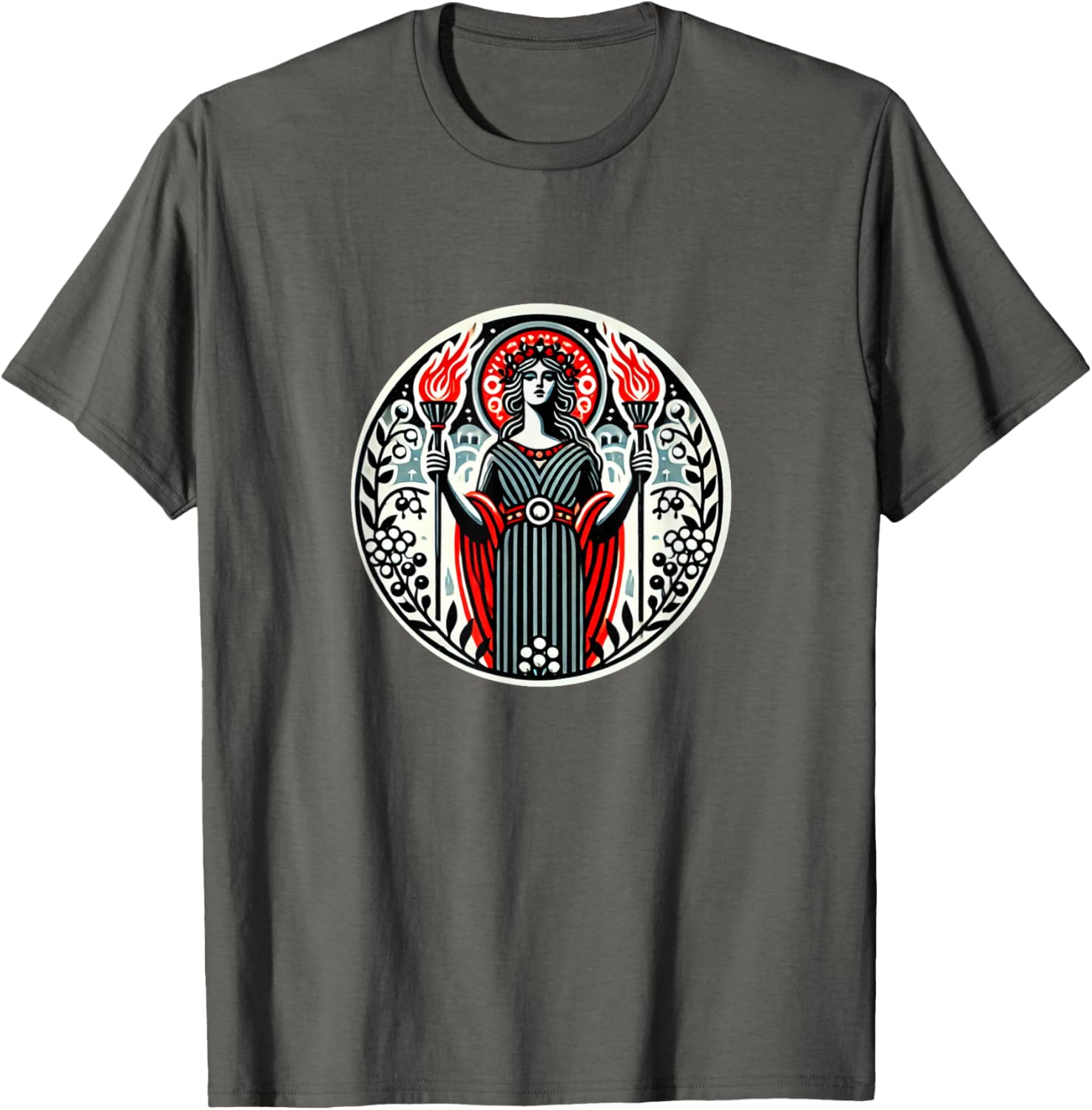 Hecate Goddess Illustration Crone T-Shirt for Unique Style Lovers - 16