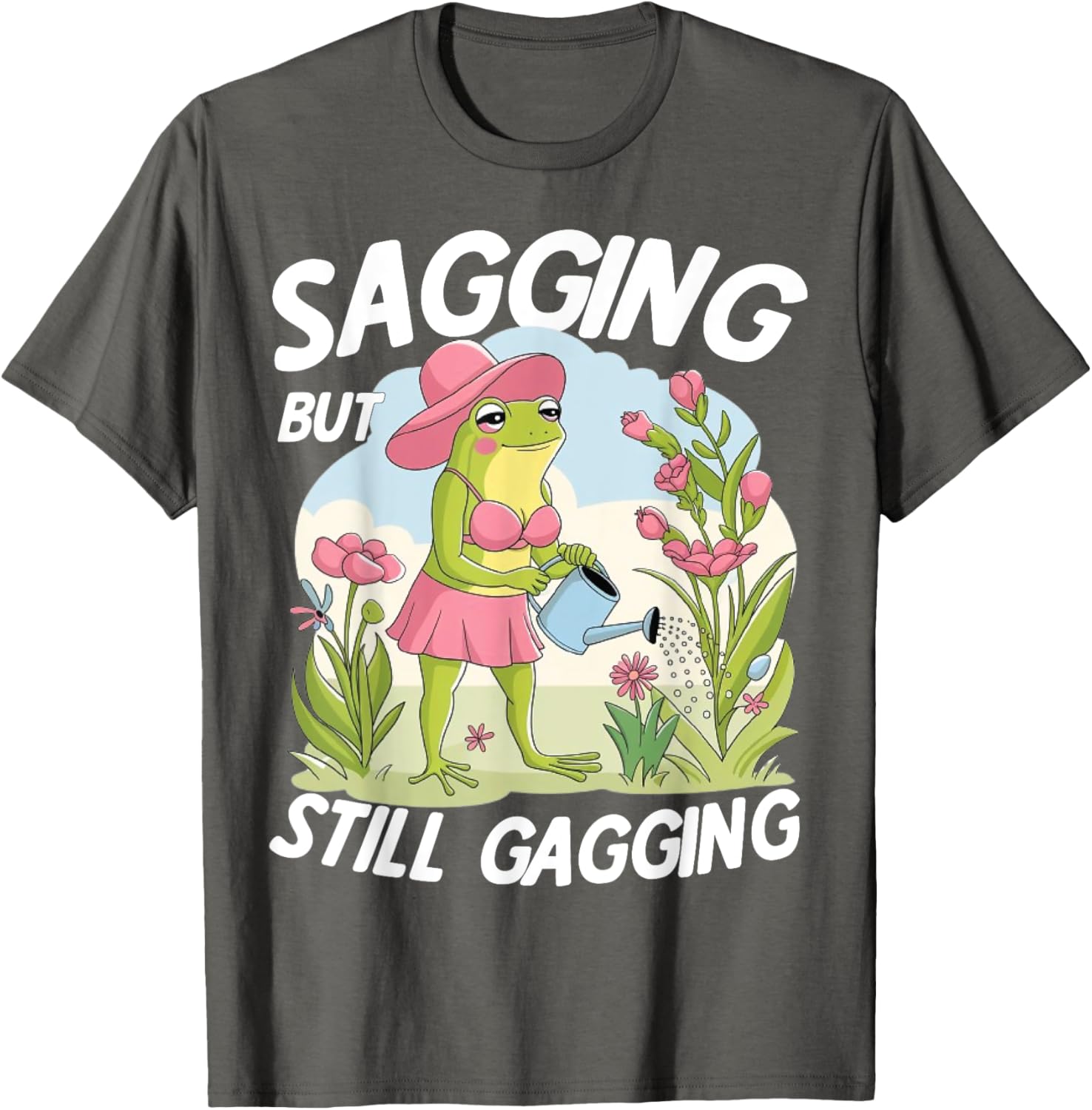 Funny Frog Meme T-Shirt for Gagging Humor Lovers - Stylish and Comfy Apparel - 24