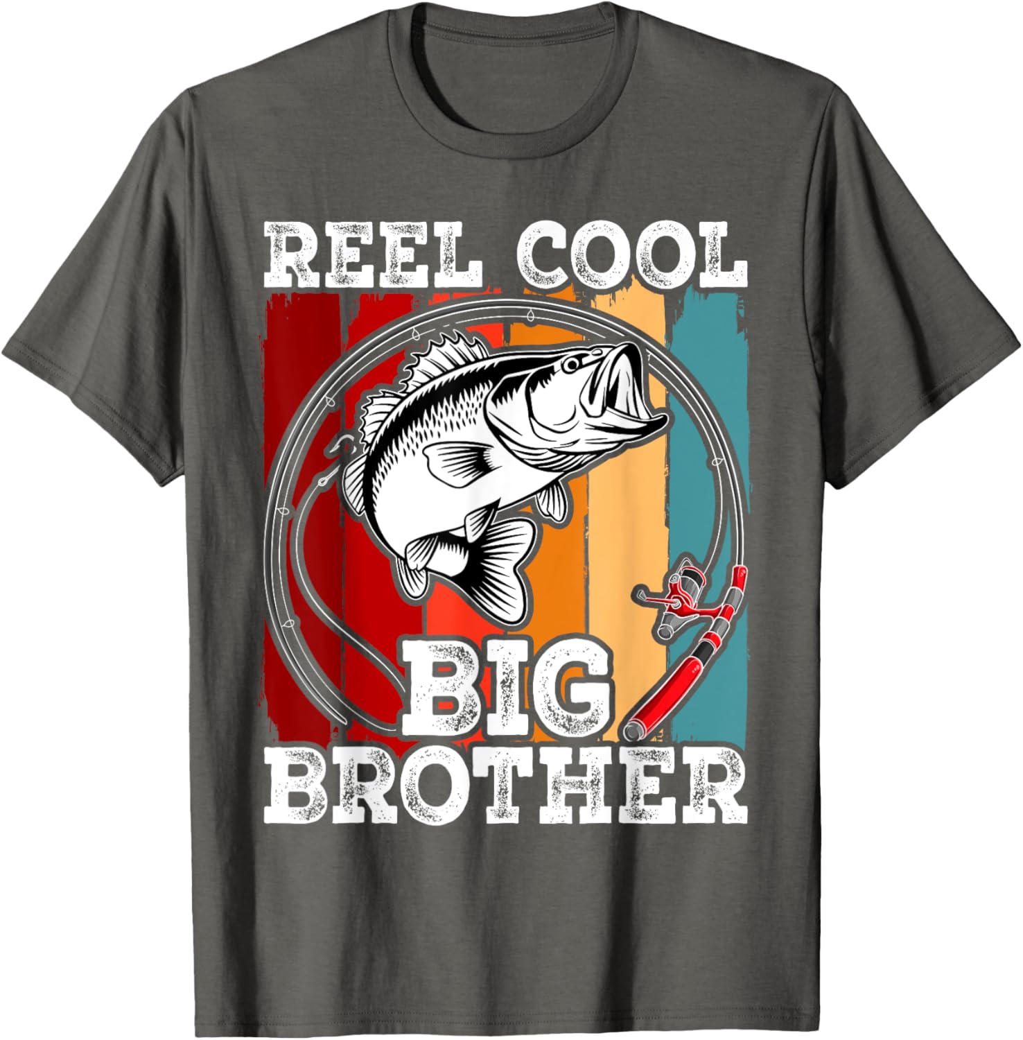 Cool Fishing T-Shirt for Big Brothers - Perfect Gift for Boys - 9