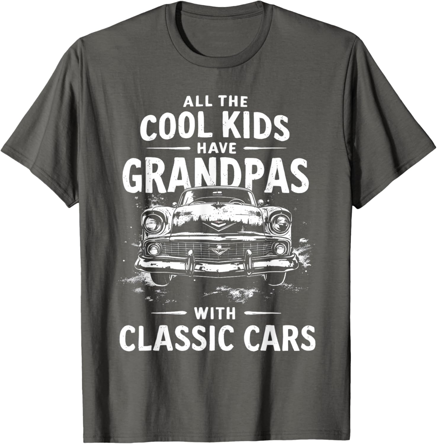 Classic Car Enthusiast T-Shirt for Car Guy Grandpas and Dads - 3