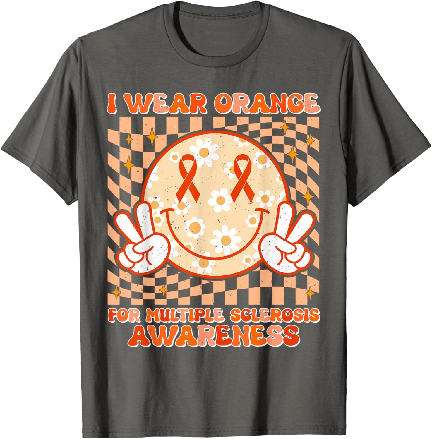 Motivation Support Multiple Sclerosis Awareness T-Shirt for MS Fighters - 13