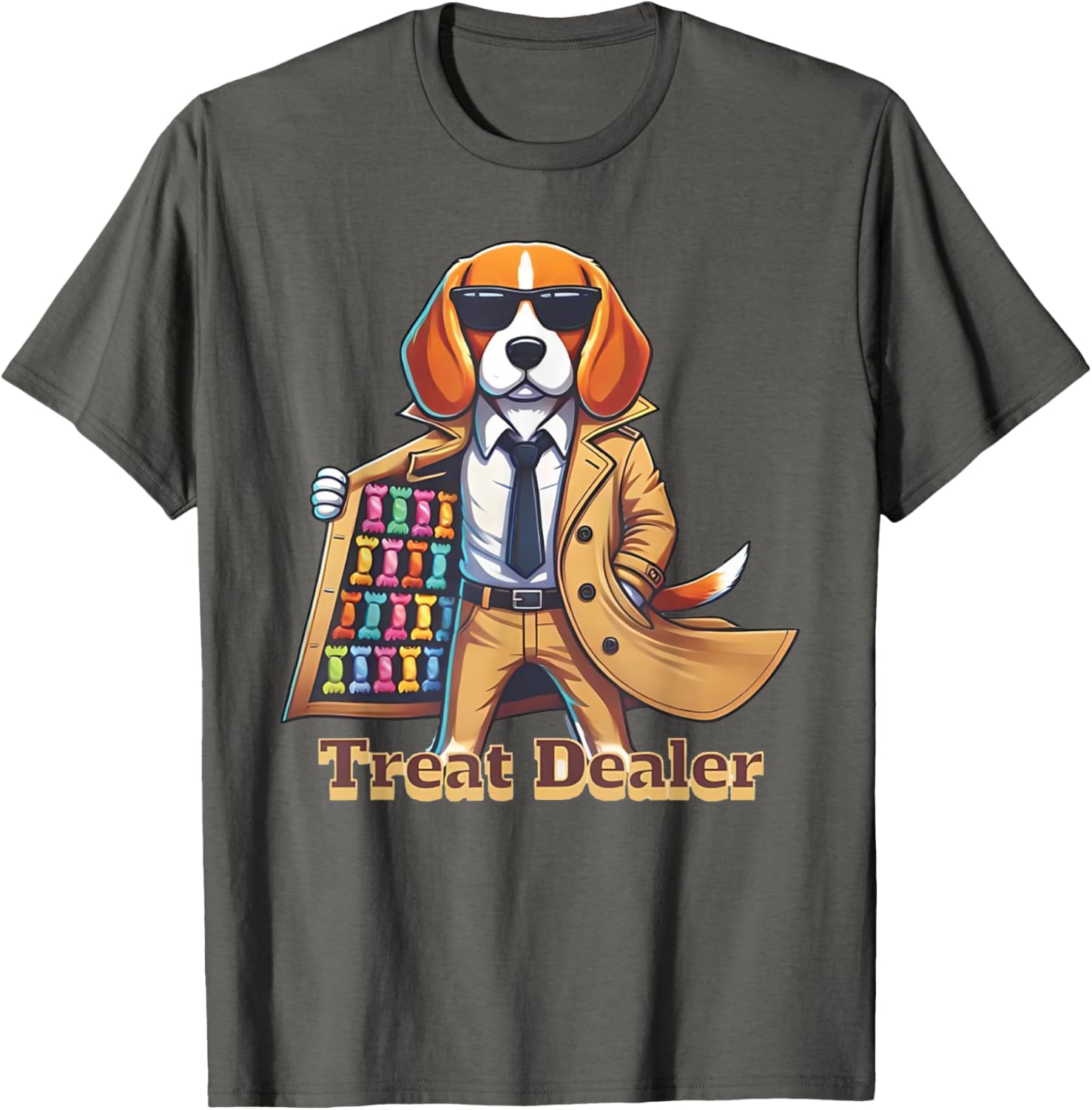 Funny Beagle Lover T-Shirt for Dog Treat Dealers - Perfect Gift for Dog Owners - 7