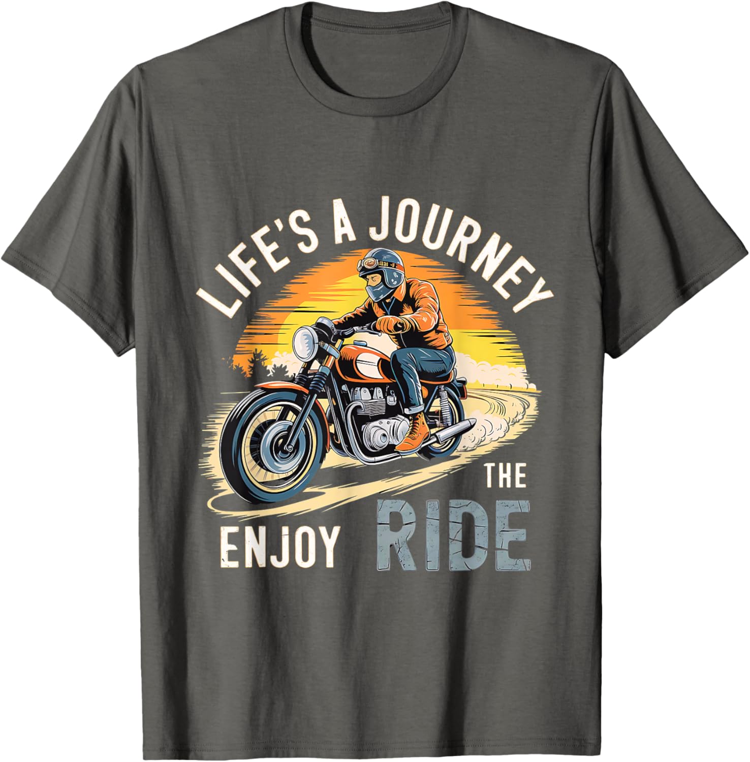 Biker Life Journey Enjoy The Ride T-Shirt for Men, Women, and Kids - 16