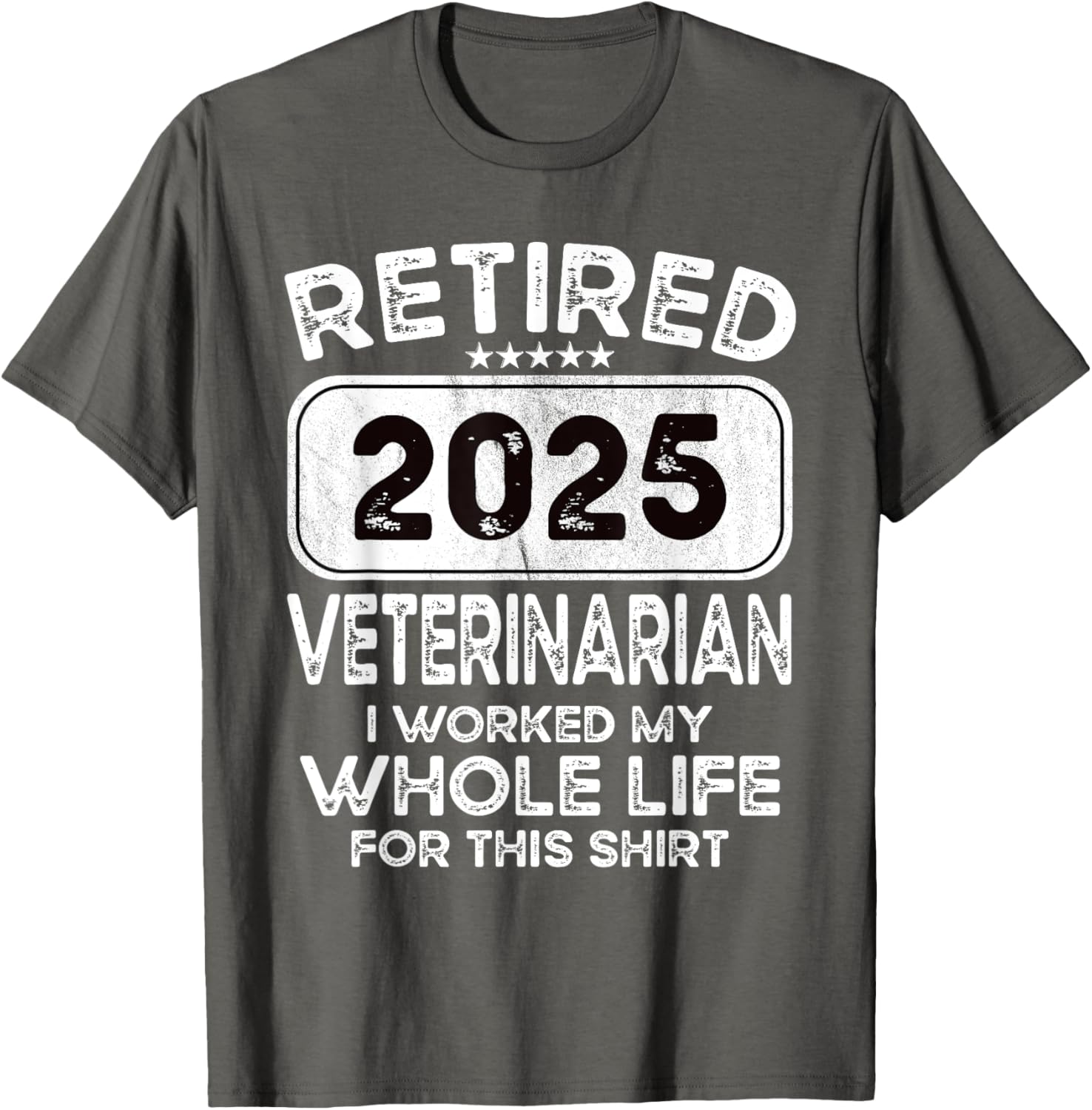Retired Veterinarian 2025 T-Shirt for Animal Lovers and Proud Professionals - 10