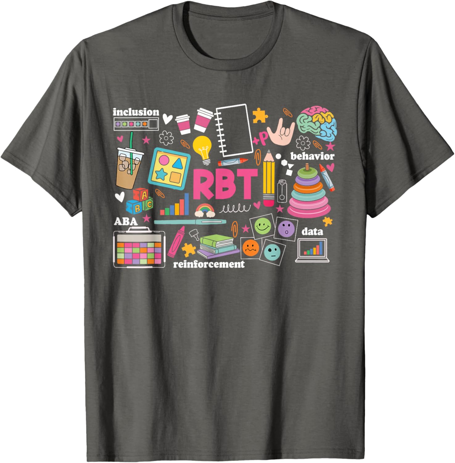 RBT Behavioral ABA Therapist T-Shirt for Registered Behavior Technicians - 2