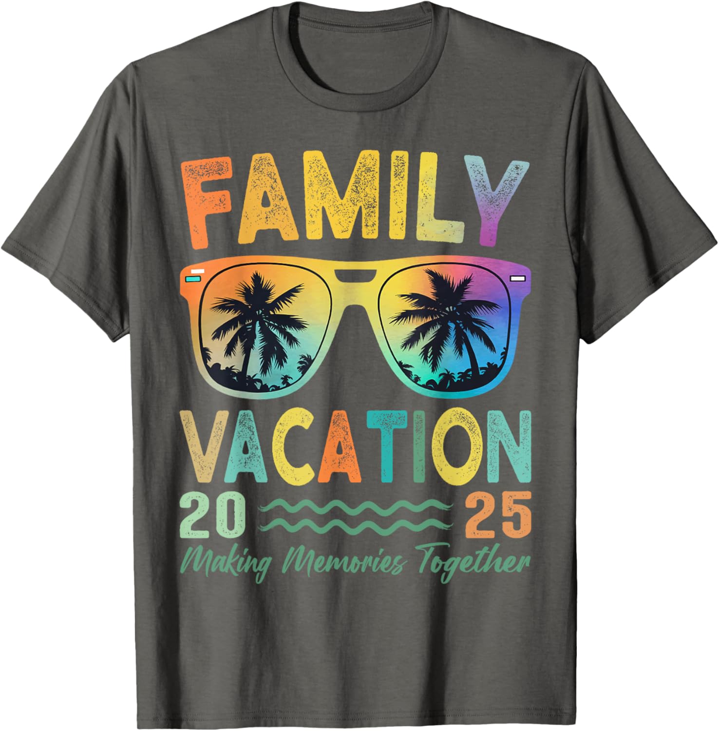 Family Vacation 2025 Memories Family Reunion T-Shirt for All Ages - 15