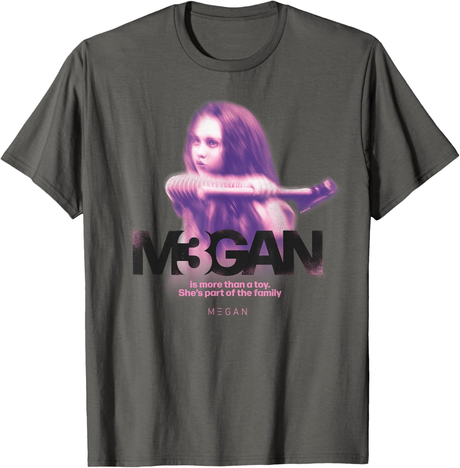M3GAN Cinematic Blur Style T-Shirt for Fans of the Iconic Doll Theme - 1