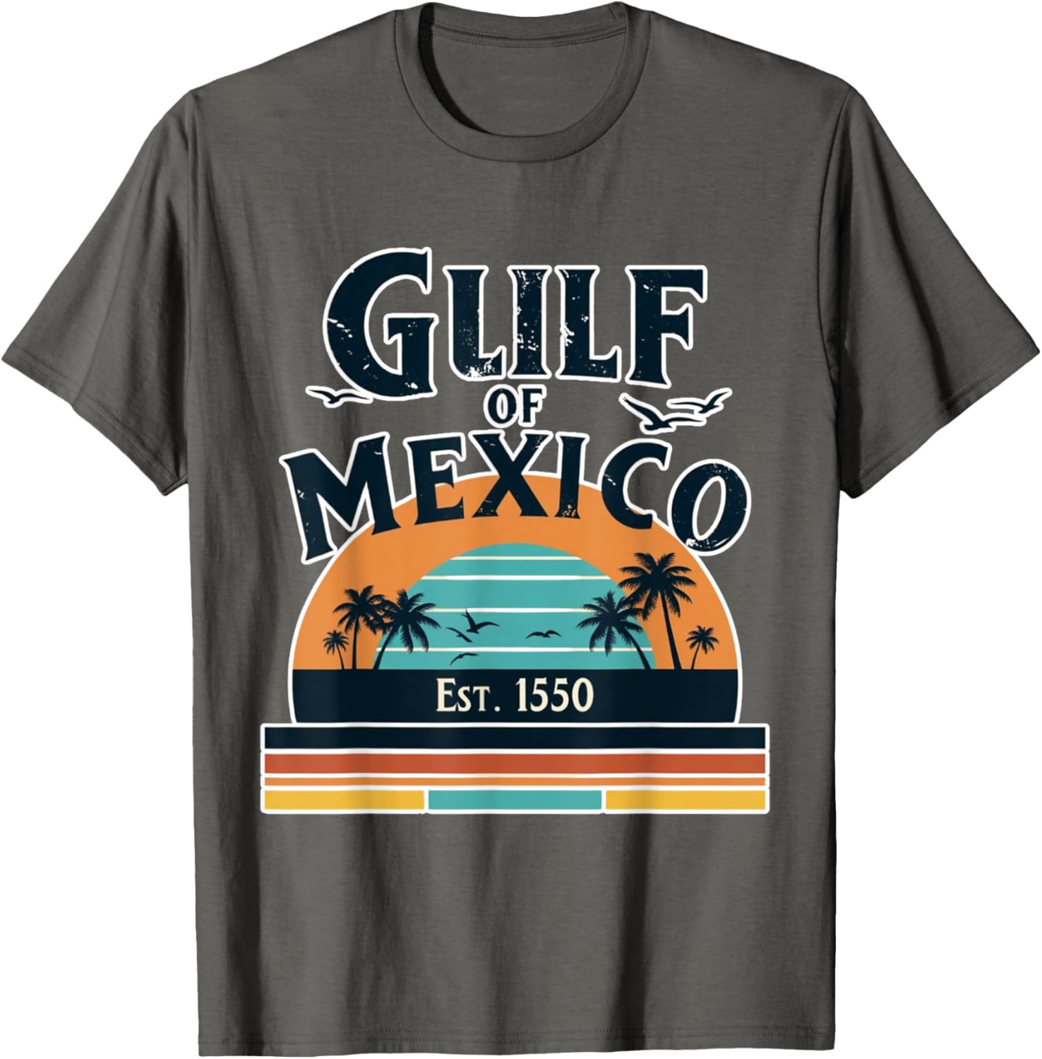 Gulf of Mexico T-Shirt for Beach Lovers - Stylish and Comfortable Wear - 19
