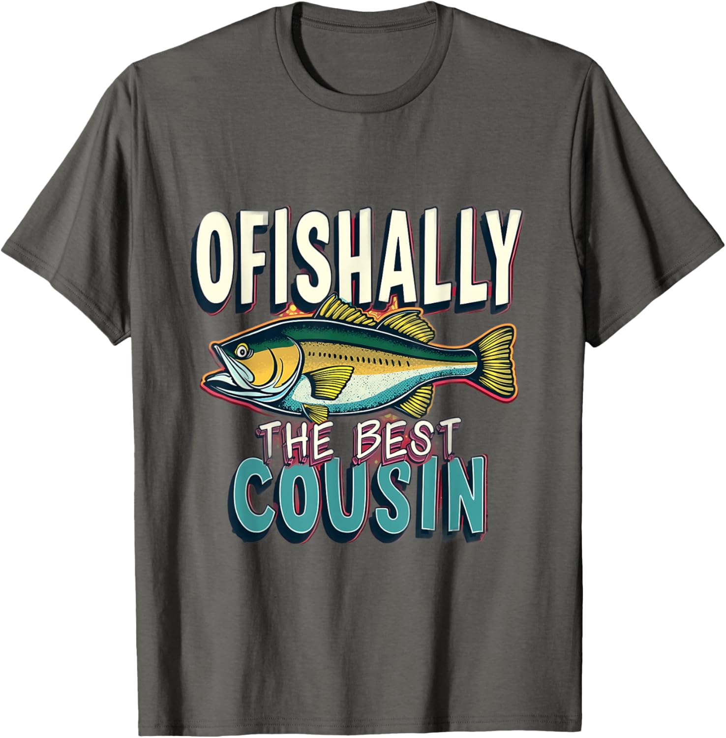 Funny Fishing Cousin Best Ofishally T-Shirt for Fishing Lovers - 2