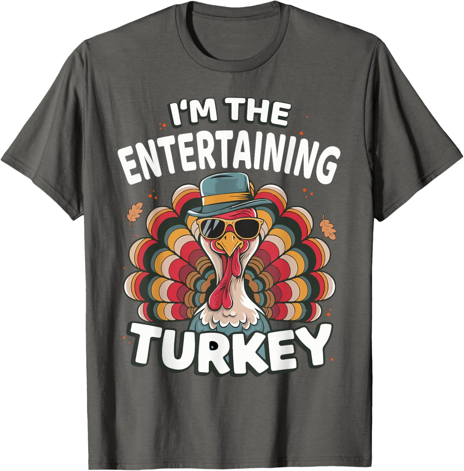 Entertaining Turkey Thanksgiving Matching T-Shirt for Family Fun - 2