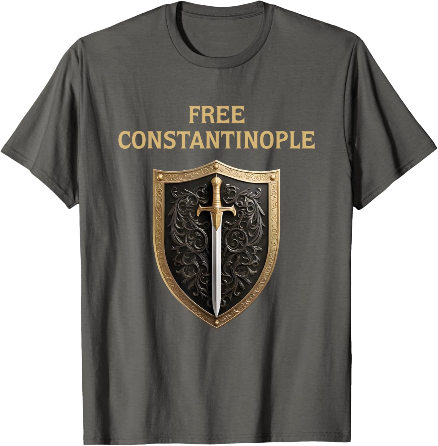 Free Constantinople T-Shirt Celebrating Eastern Roman History and Culture - 10