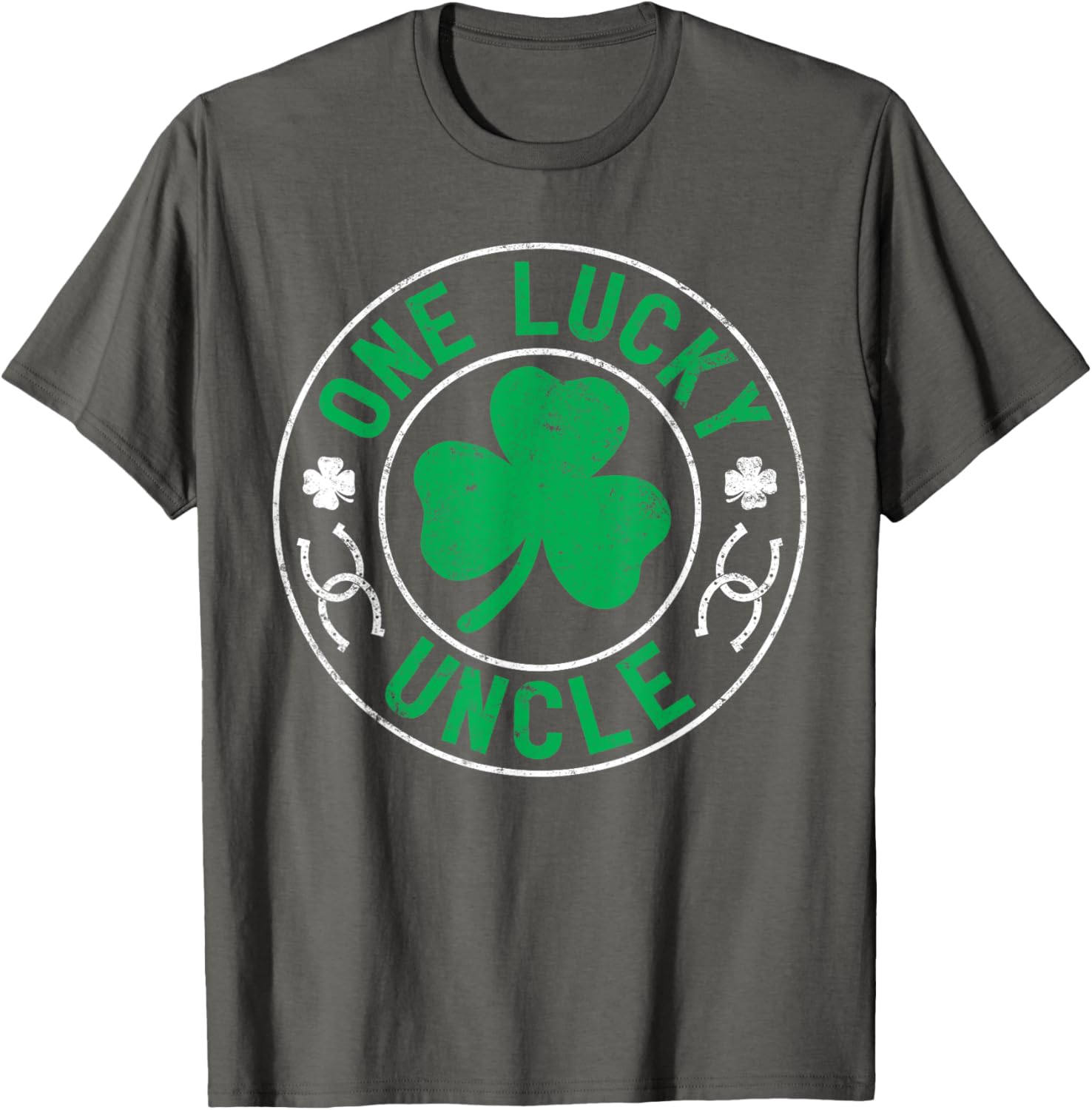 One Lucky Uncle St Patrick's Day Shamrock T-Shirt for Fun Celebrations - 12