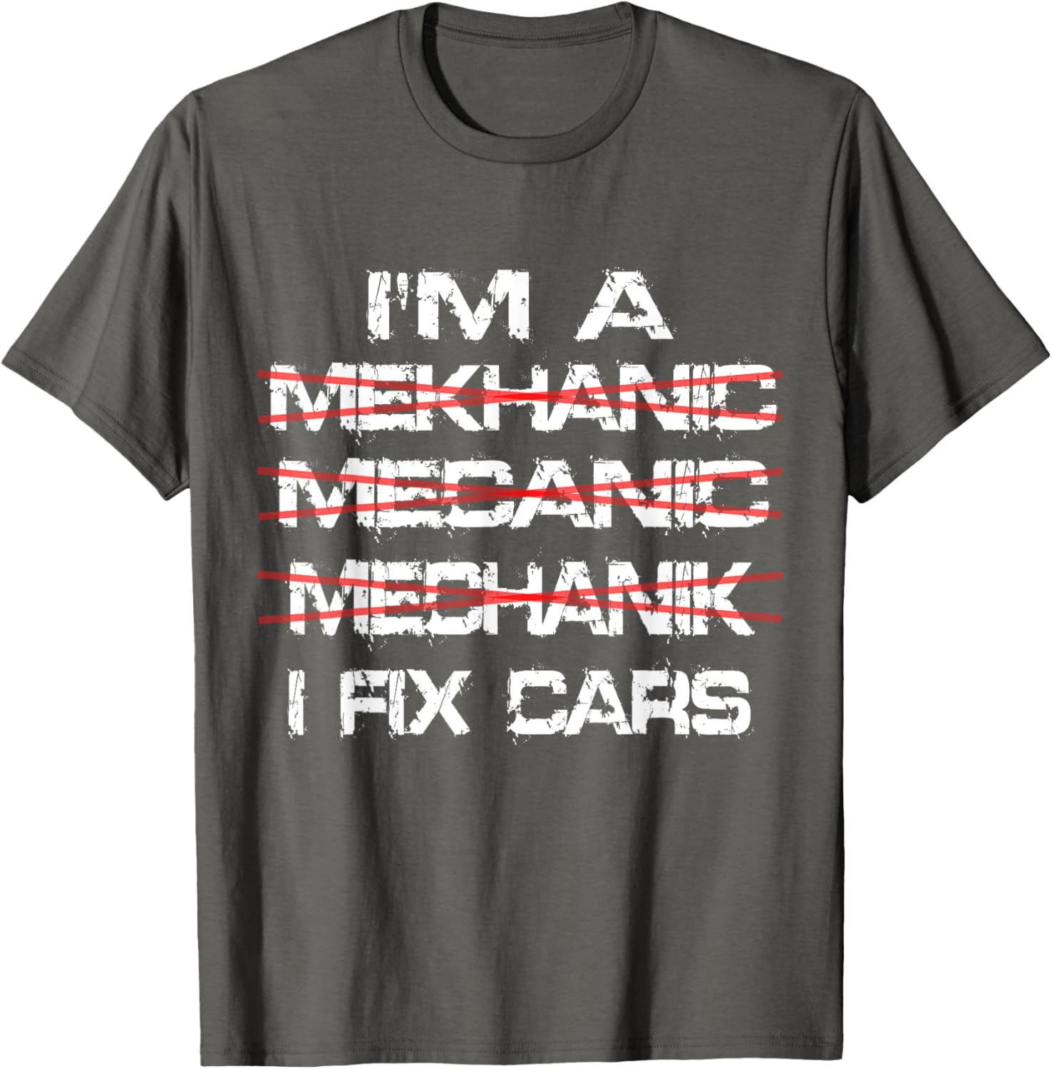 Funny I'm a Mekhanic T-Shirt for Car Lovers and Mechanics - 10