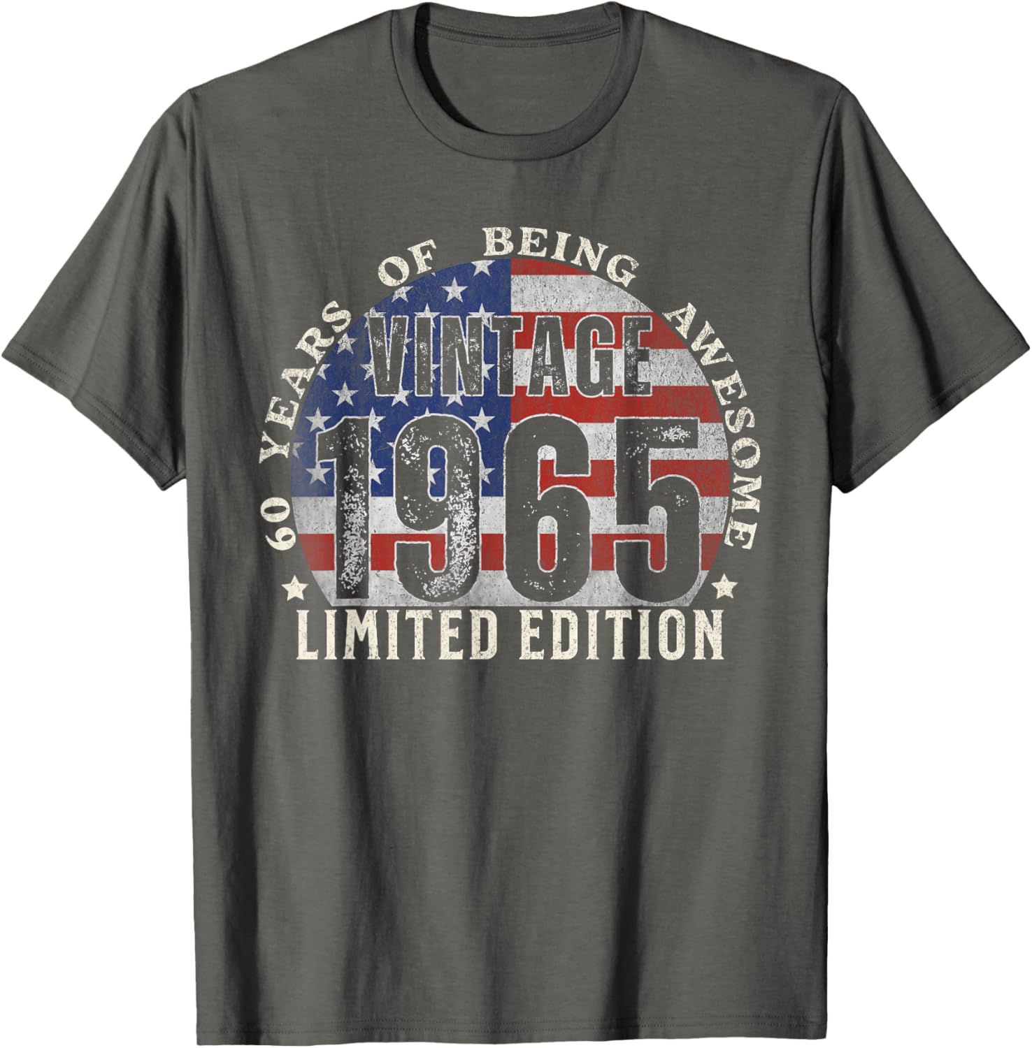 Vintage 1965 60th Birthday T-Shirt for a Unique Gift Celebration - 12