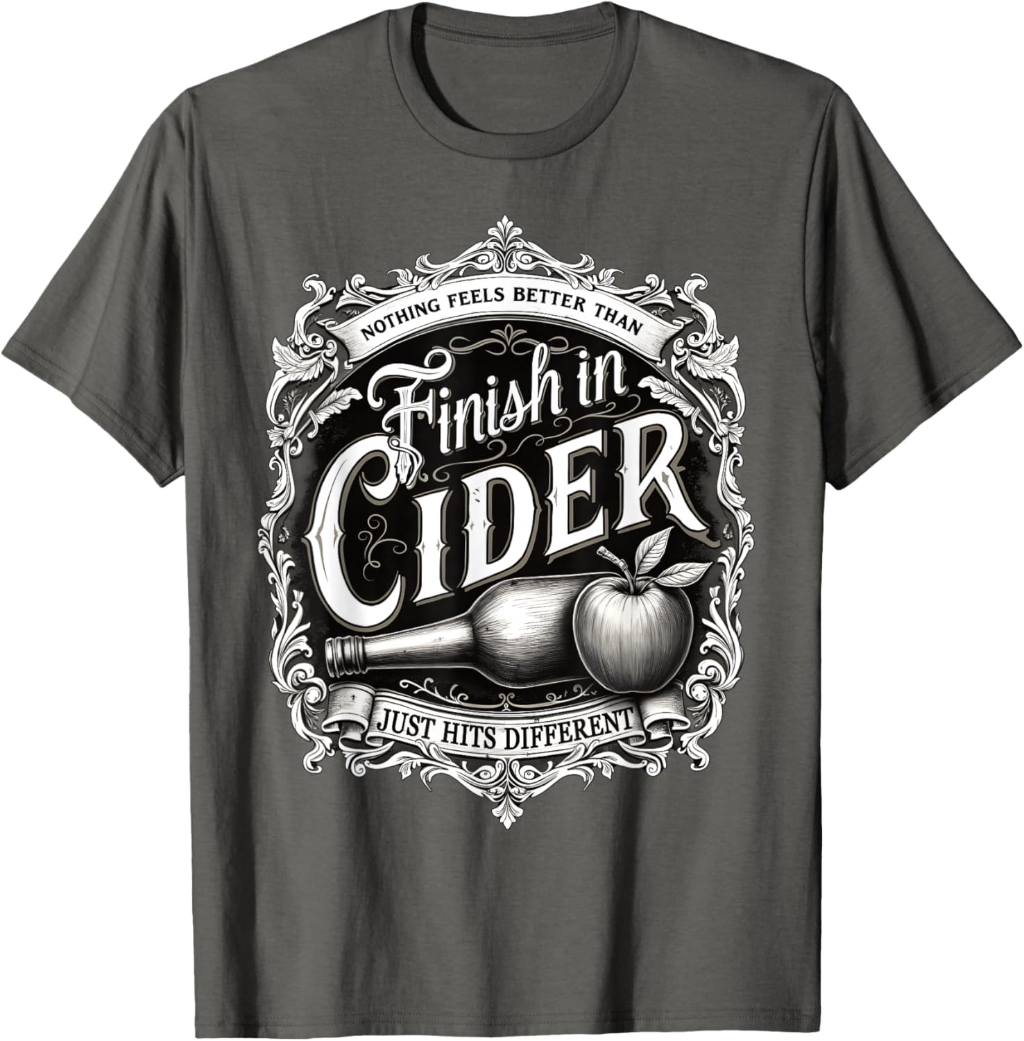 Funny Inappropriate Cider T-Shirt for Adults Party Humor Apparel - 2