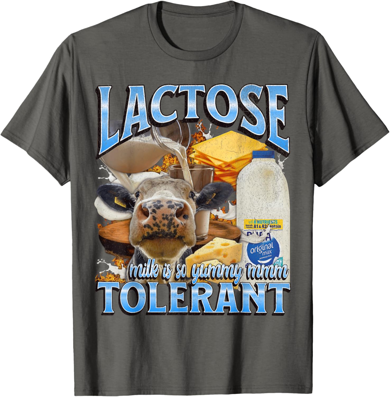 Funny IBS Meme T-Shirt for Lactose Tolerant Humor Lovers - 11