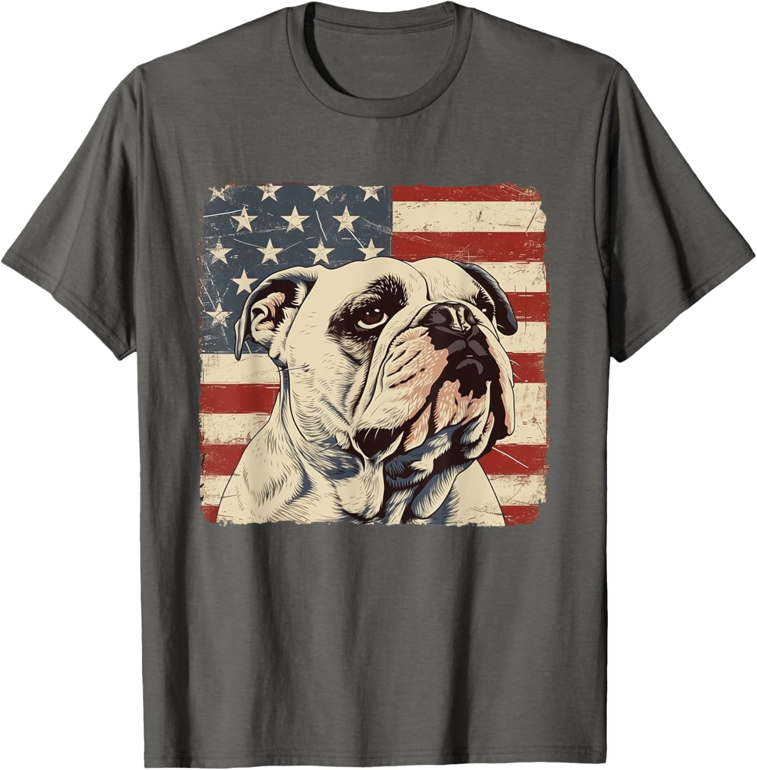 Patriotic Bulldog Shirt for 4th of July Celebrations - Perfect Gift! - 1