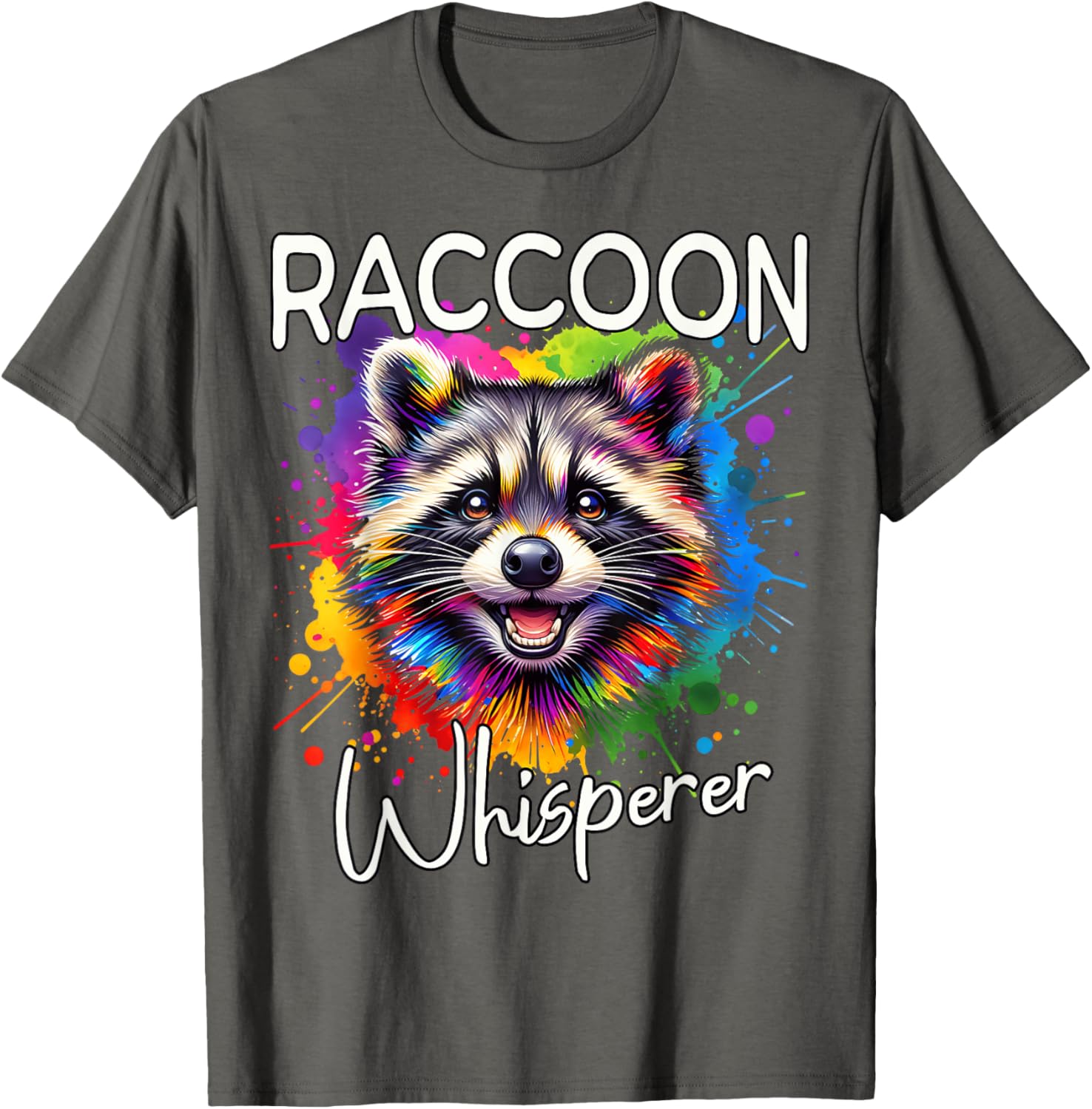 Cute North American Raccoon Whisperer T-Shirt for Animal Lovers - 20