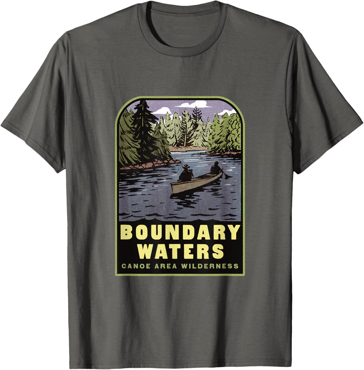 Boundary Waters Canoe Area Minnesota T-Shirt for Outdoor Adventures - 1