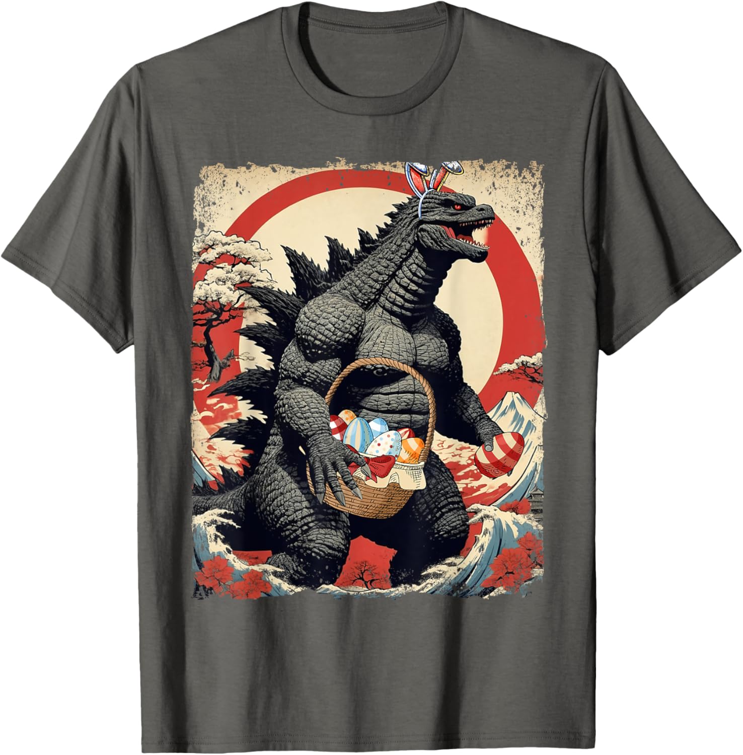 Kaiju Easter Vintage Shirt for Kids featuring Monster Eggs T-Shirt - 21