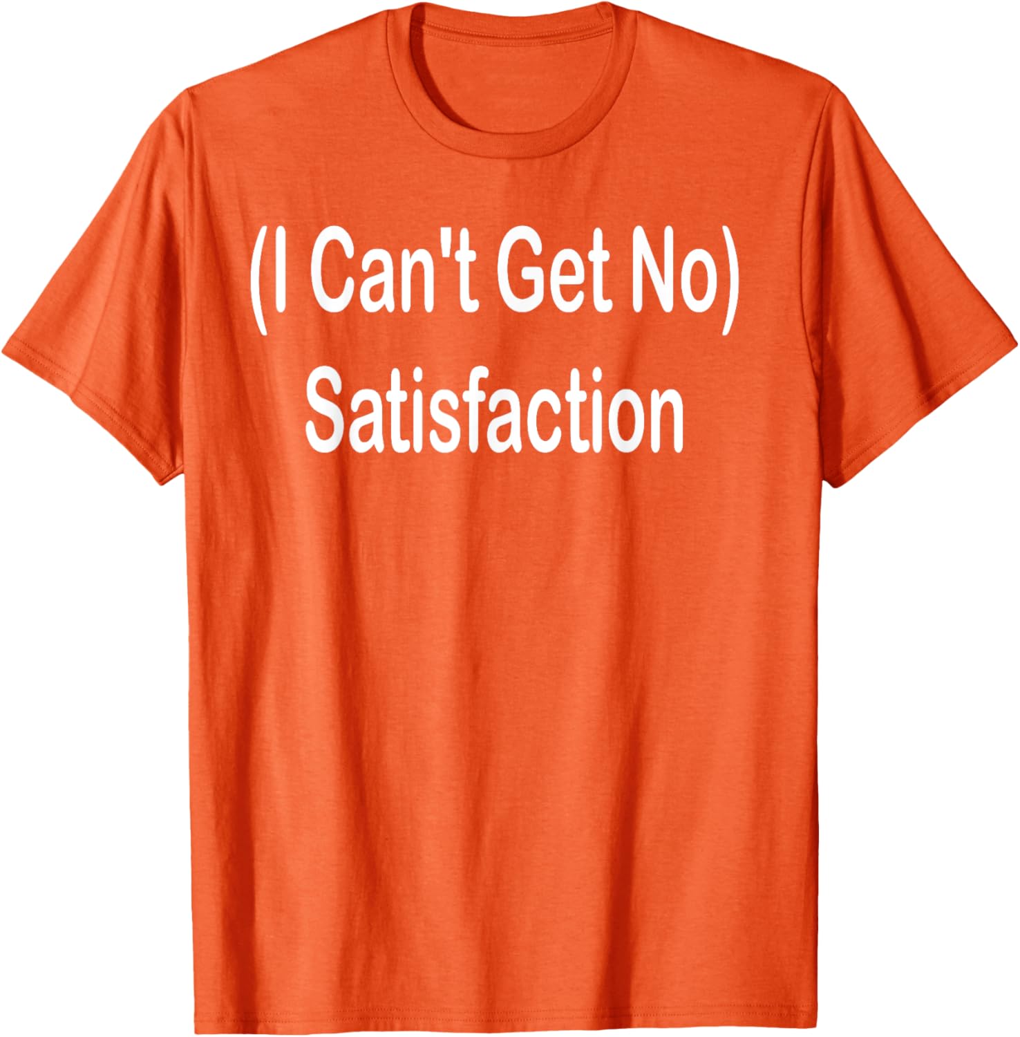 I Can't Get No Satisfaction T-Shirt for Music Lovers and Fashion Fans - 4