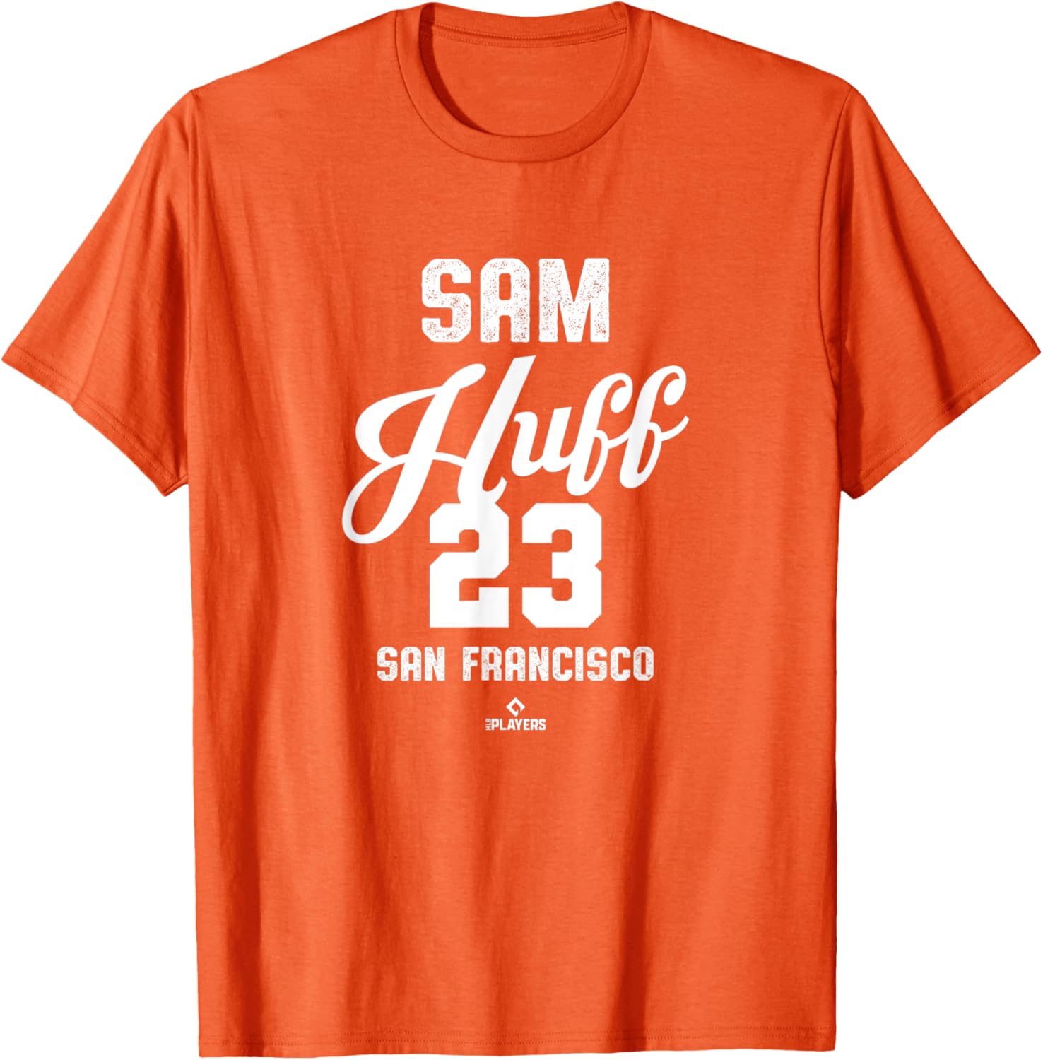 Sam Huff San Francisco Vintage MLBPA Baseball T-Shirt for Fans - 2