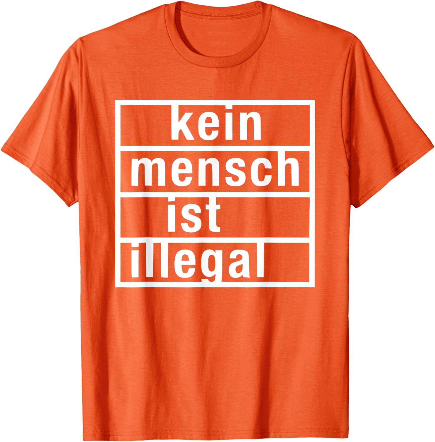 Kein Mensch ist Illegal T-Shirt - Stylish & Bold Statement Tee for All - 14