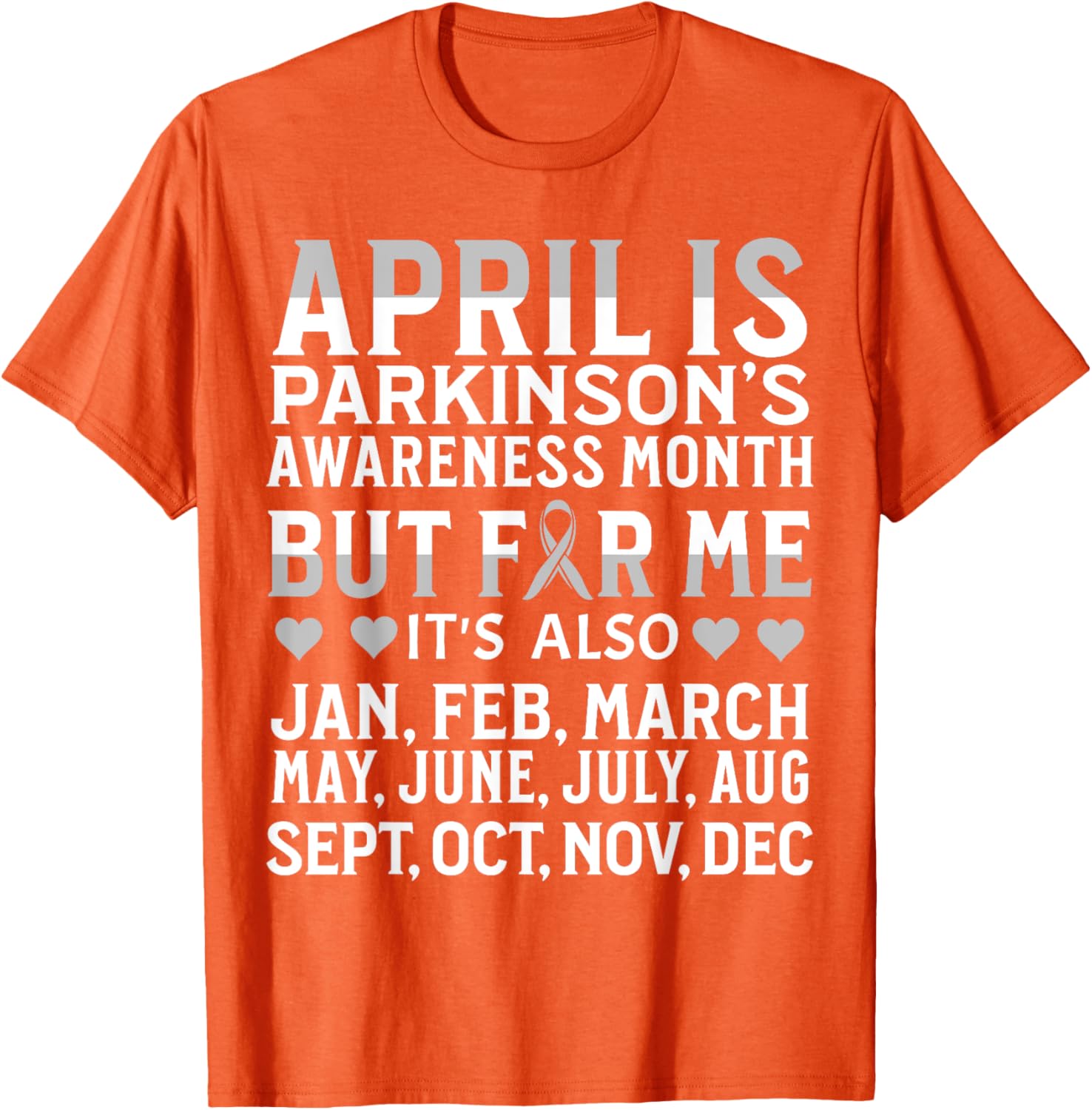 Support Parkinson's Awareness with Our April T-Shirt for Everyone - 3