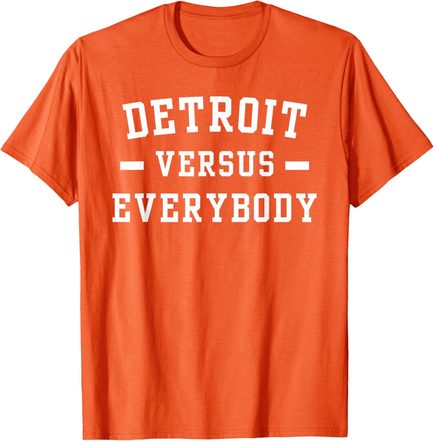 Detroit Versus Everybody Graphic Tee - Stylish Casual Wear for Fans - 15