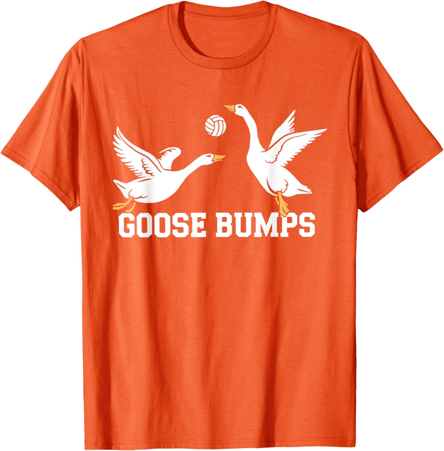 Goose Bumps Volleyball Spike T-Shirt for Sports Lovers and Athletes - 8