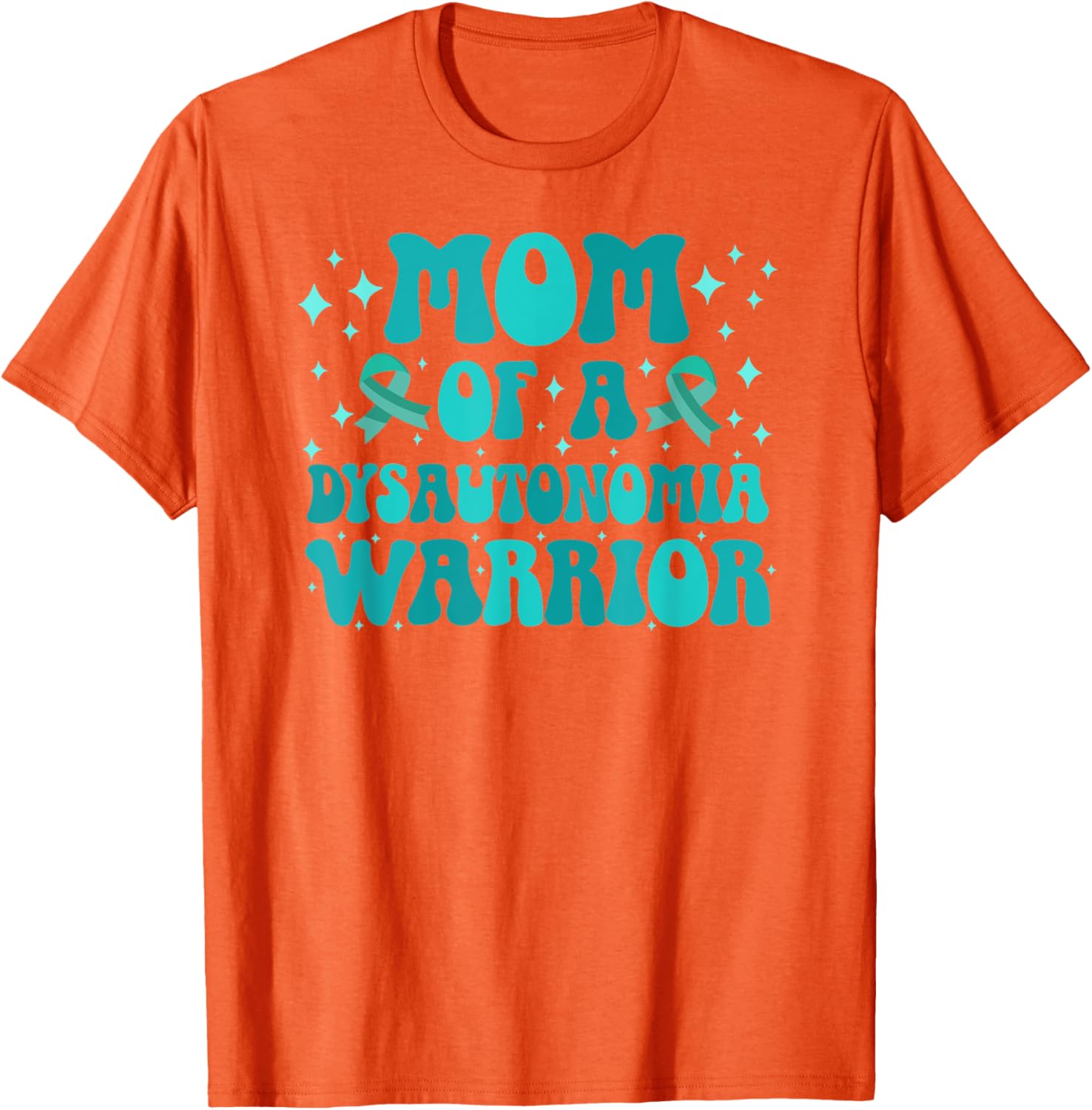 Groovy Dysautonomia Mom T-Shirt for Proud Mothers of Warriors - 12