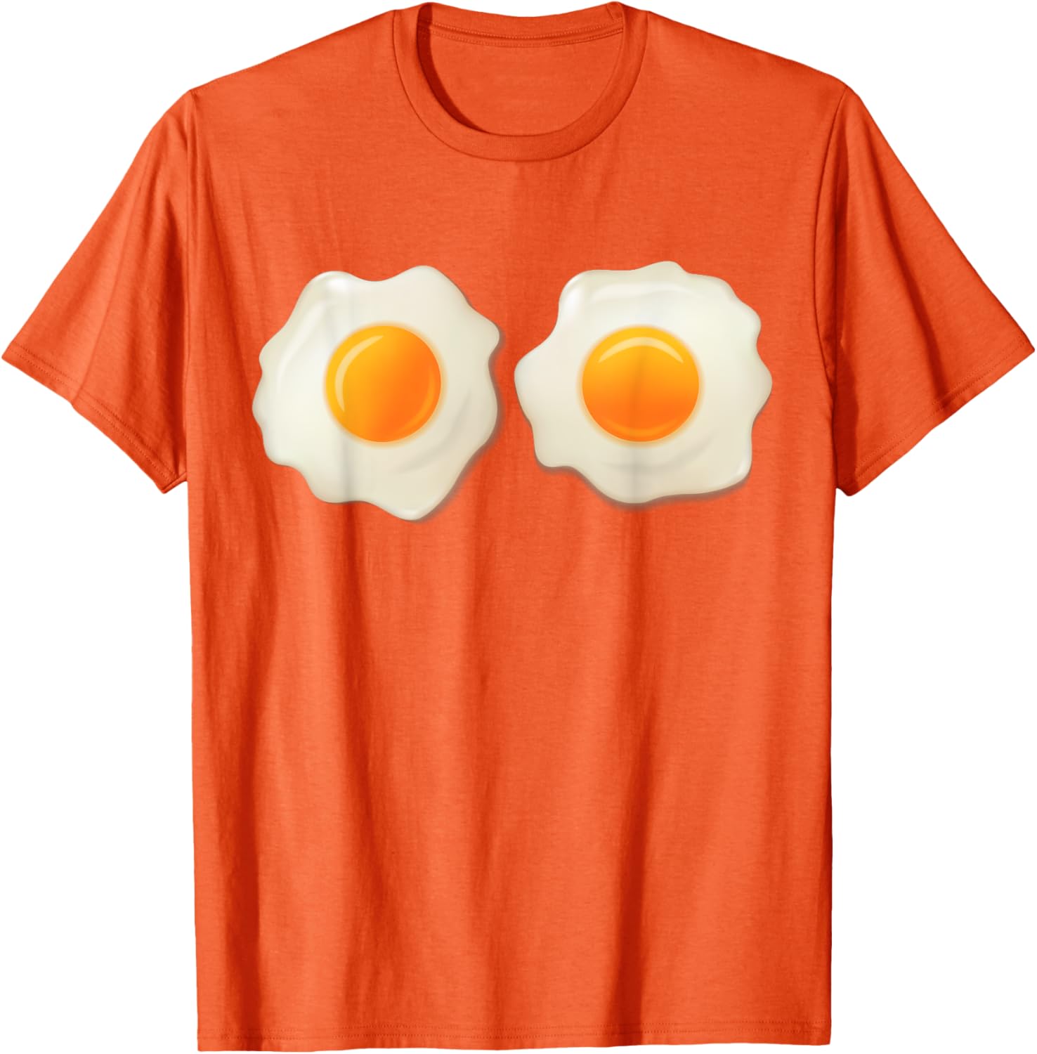 Double Fried Eggs Sunny Side Up T-Shirt for Food Lovers and Fun Apparel - 24