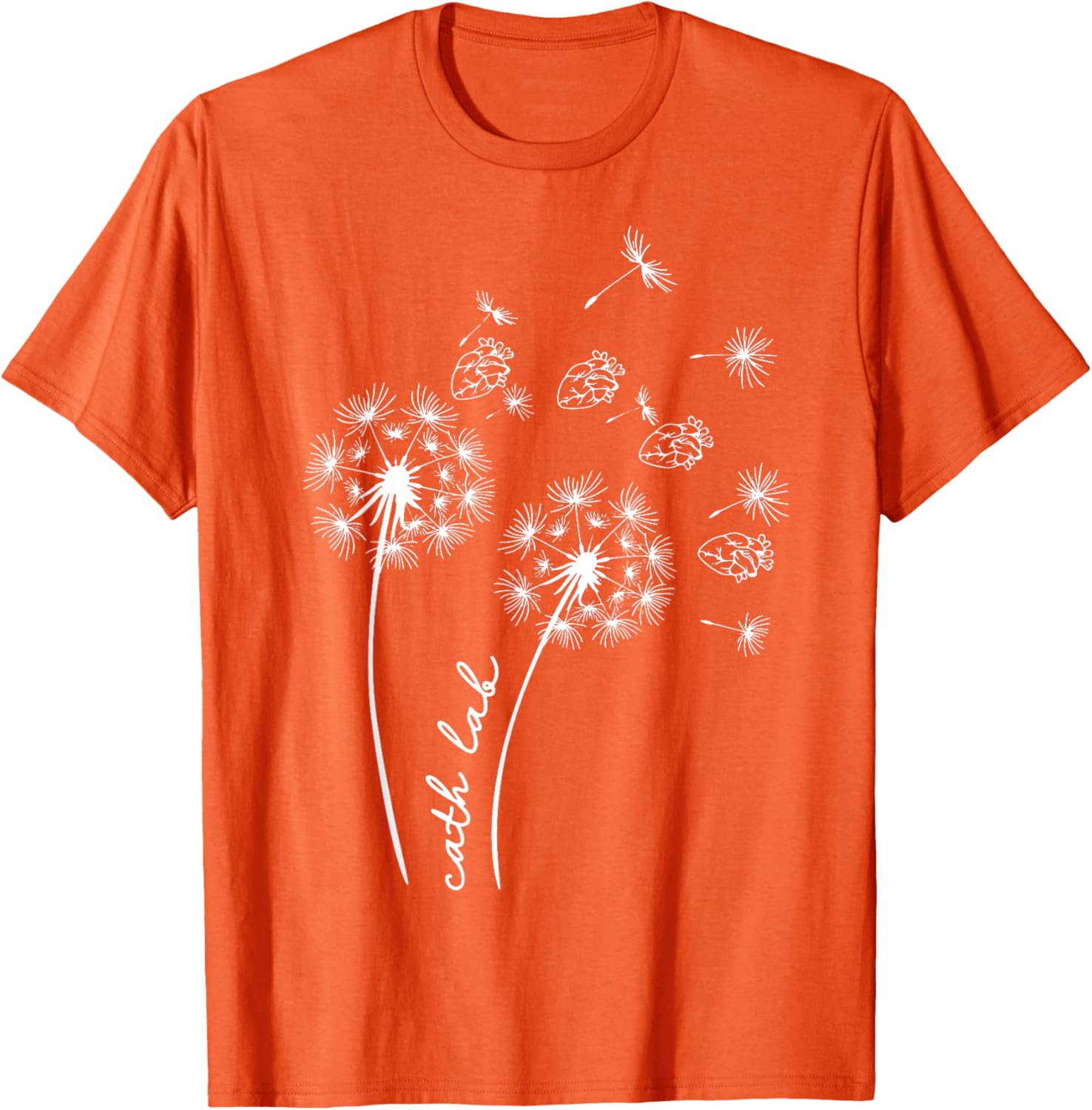 Dandelion Cardiac Nurse T-Shirt for CVICU Cardiologists & Nurses - 8