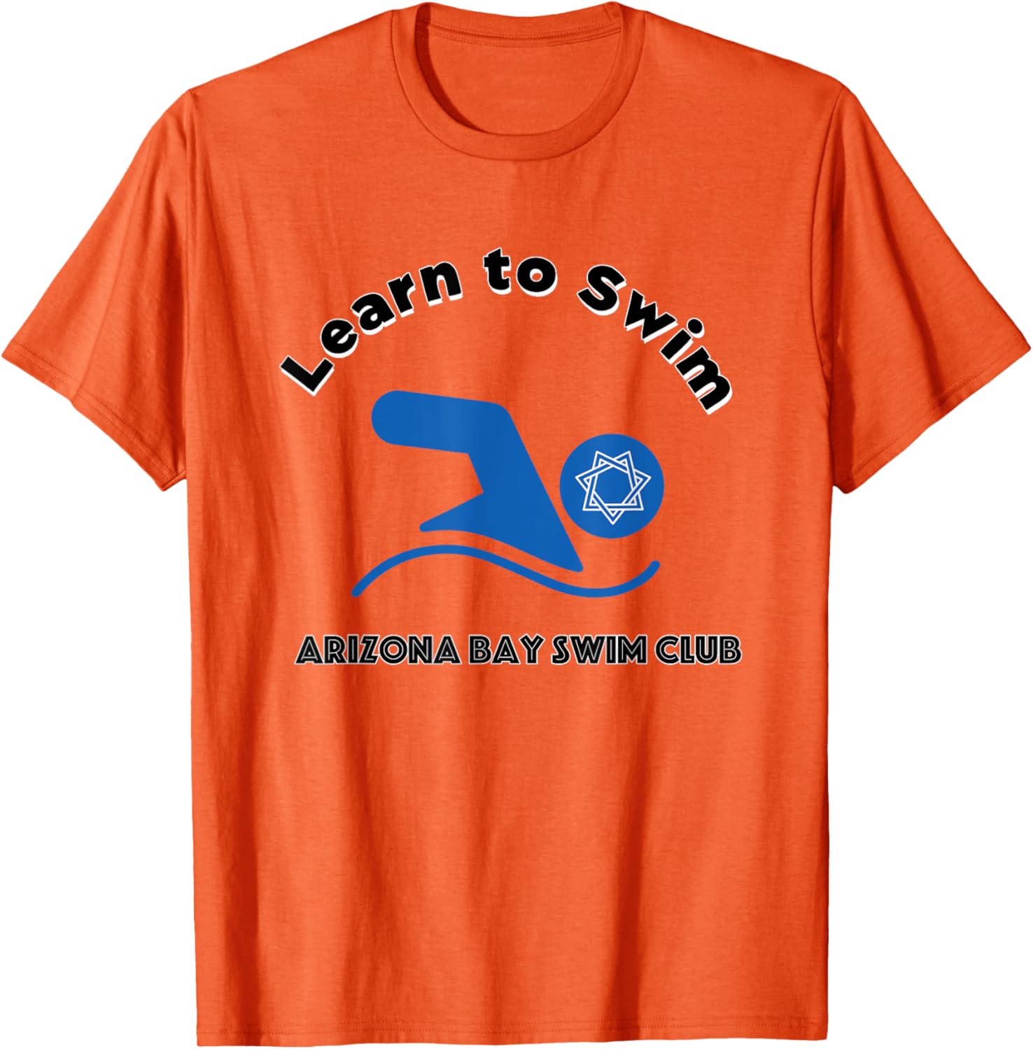 Learn to Swim Club Bay Arizona T-Shirt Fun Summer Swimwear Apparel - 7