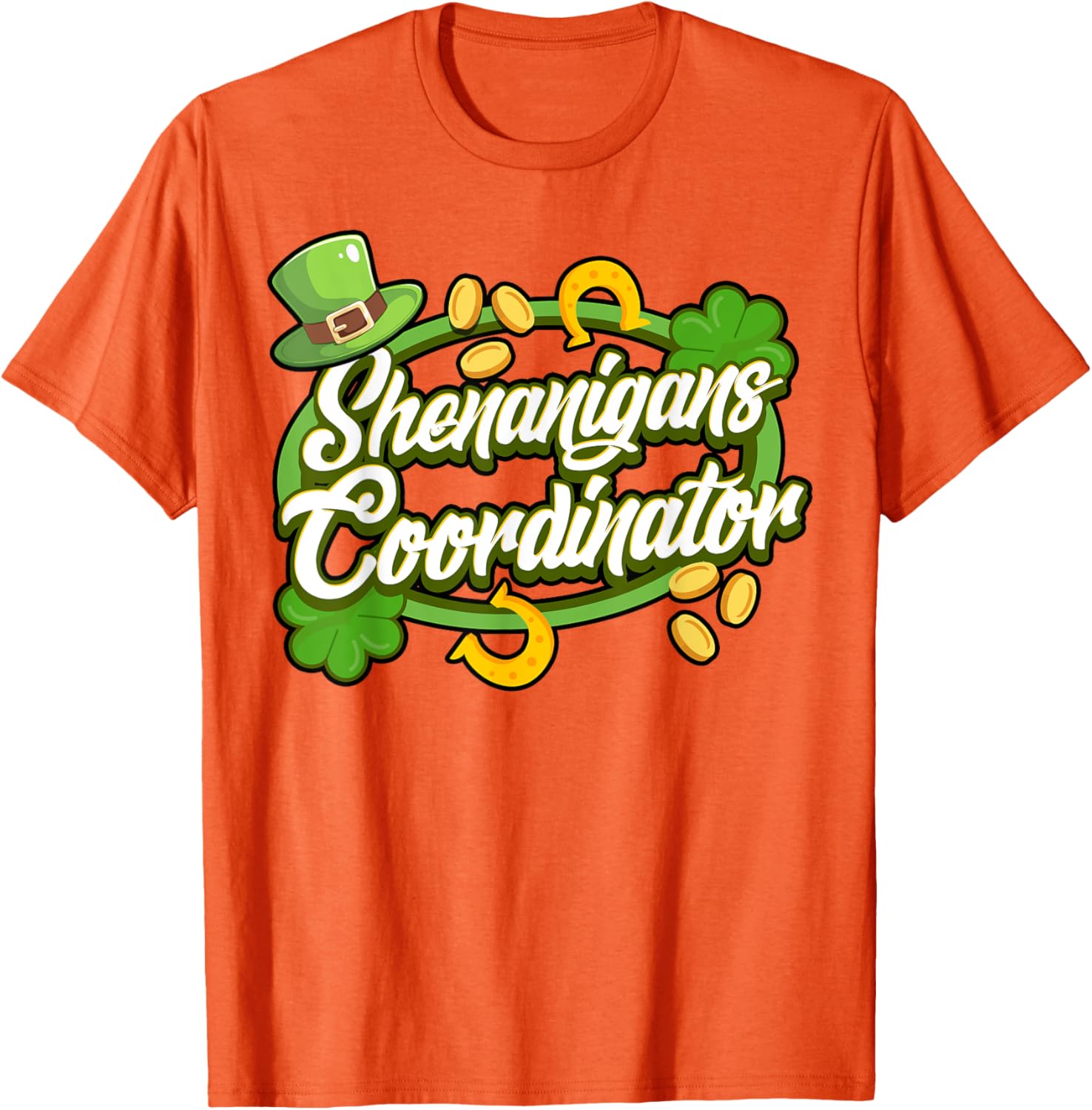 Funny Shenanigans Coordinator St Patrick's Day T-Shirt for Fun Celebrations - 7