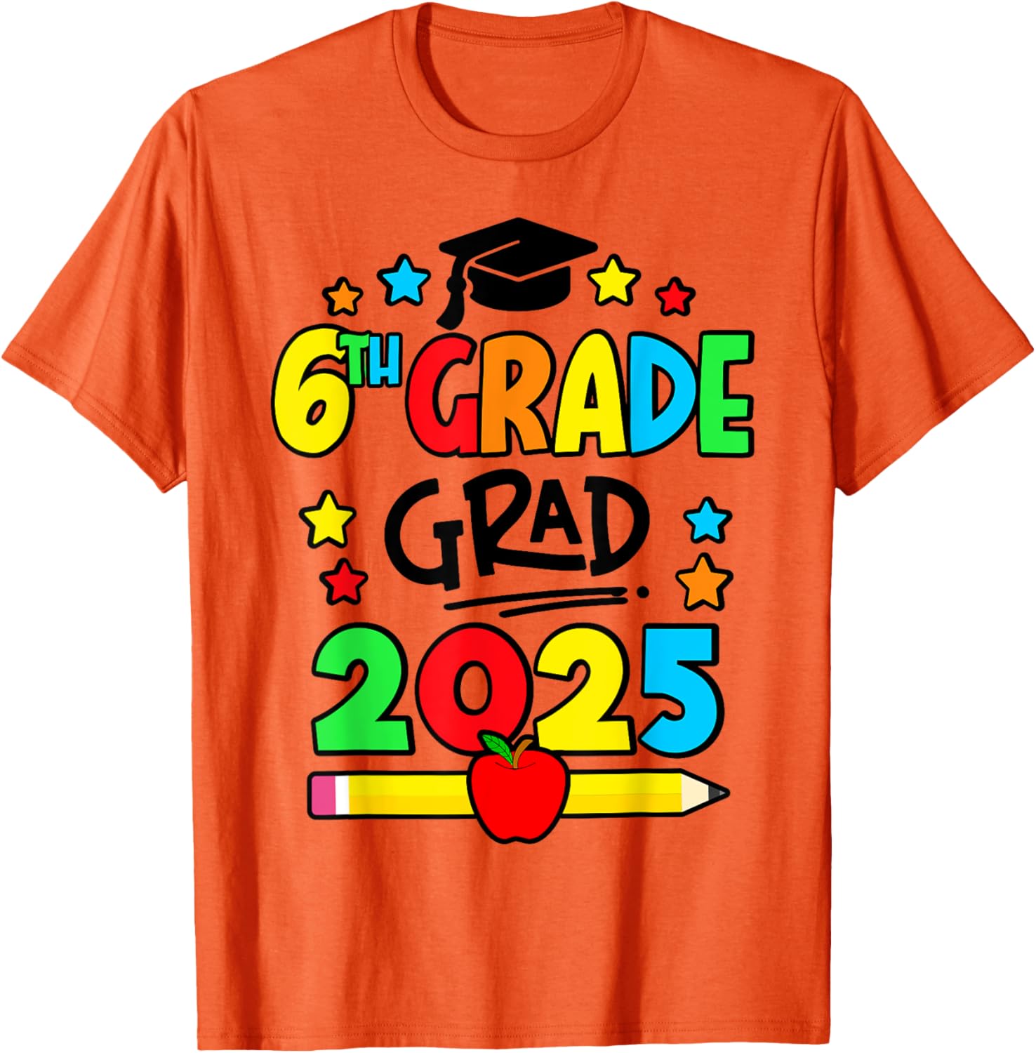 Sixth Grade Graduation T-Shirt 2025 Perfect for Elementary School Celebrations - 7