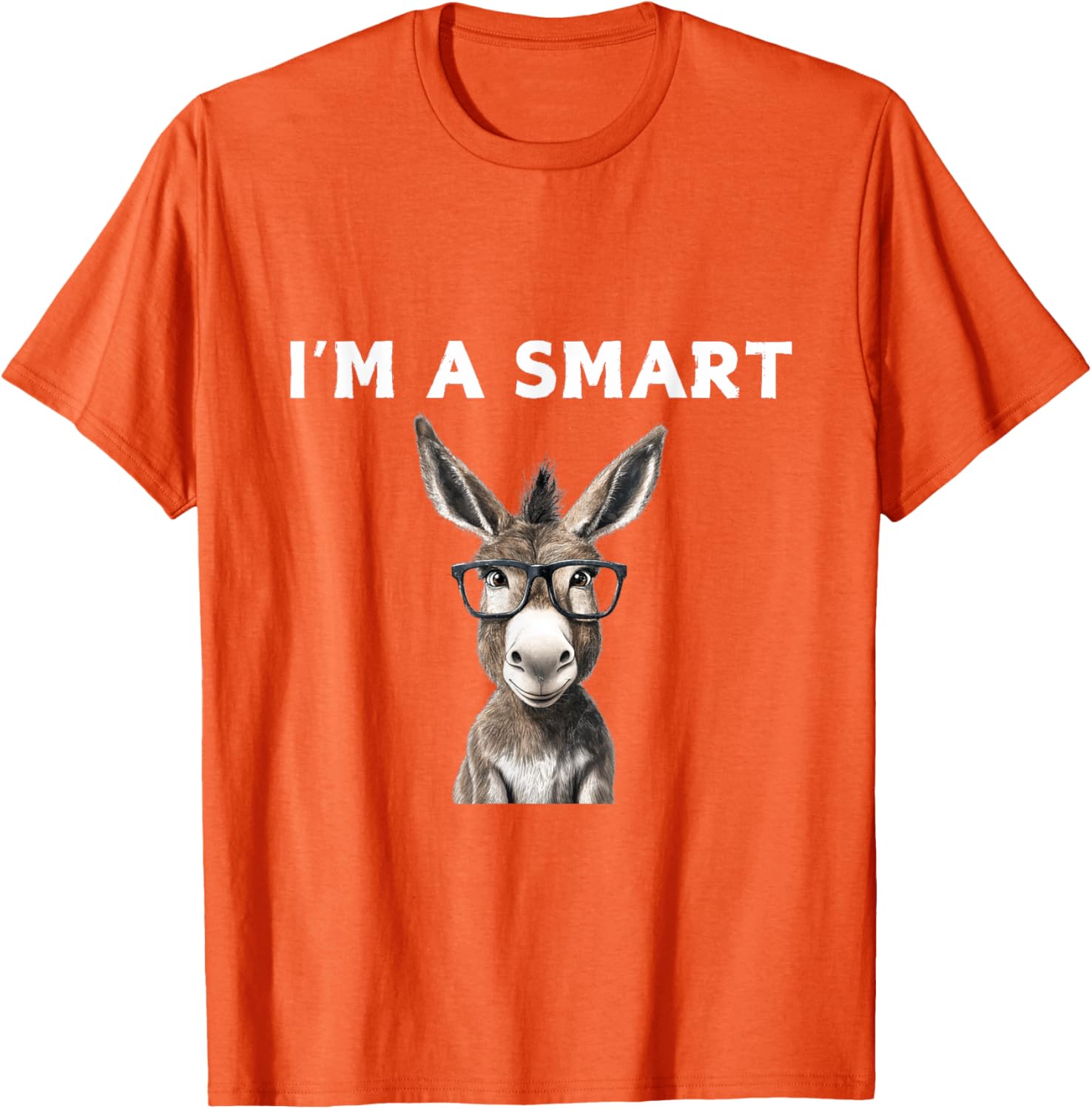 Smart Donkey T-Shirt for Fun Lovers - Unique and Stylish Graphic Tee - 13