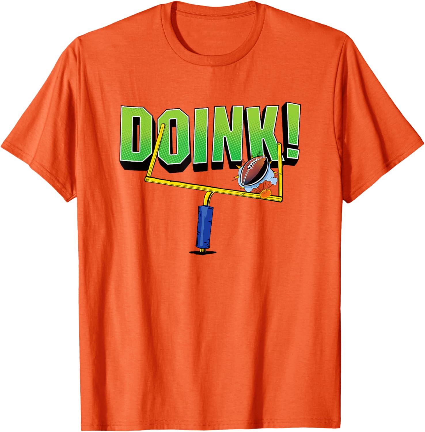 Funny Football Kicker T-Shirt for Fans Who Missed the Field Goal Posts - 29