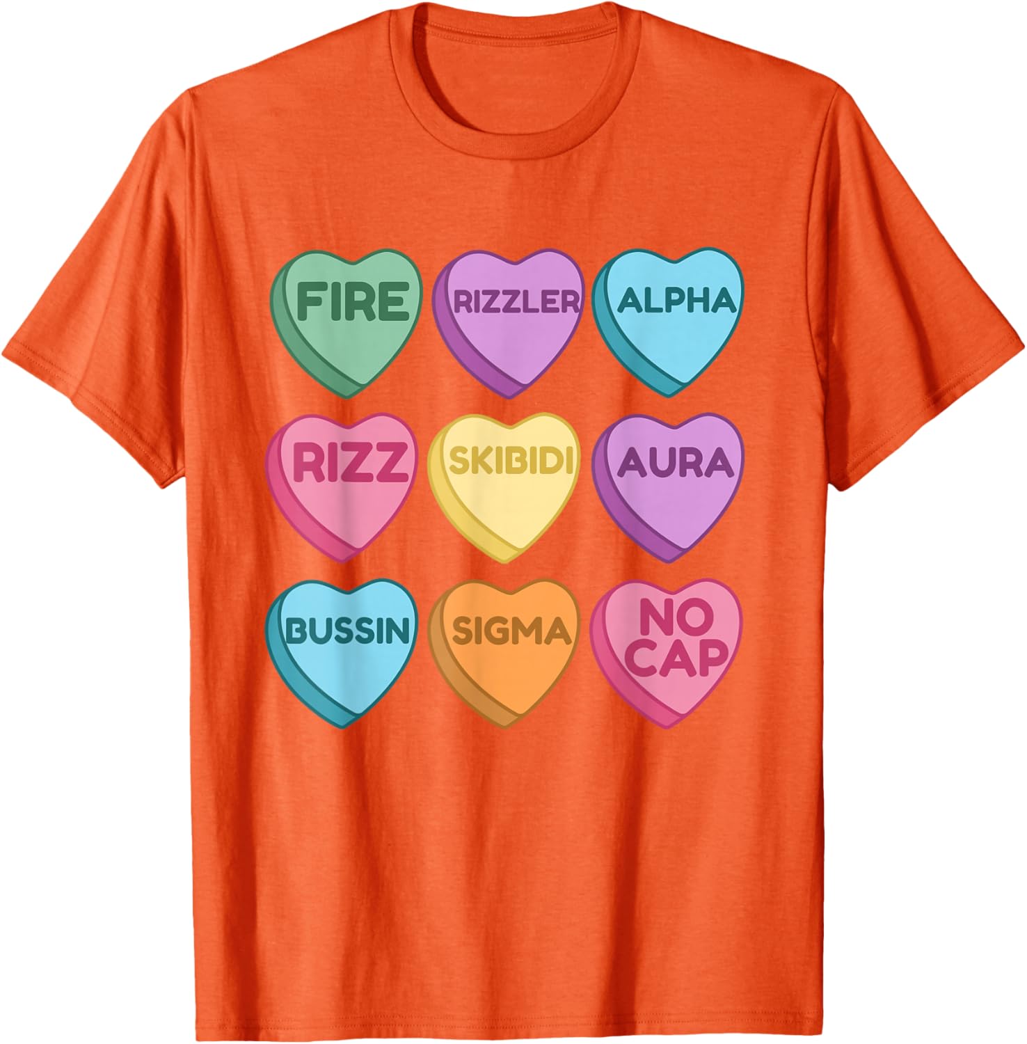 Skibidi Valentine's Day Funny Rizz T-Shirt for Trendy Love Birds - 2