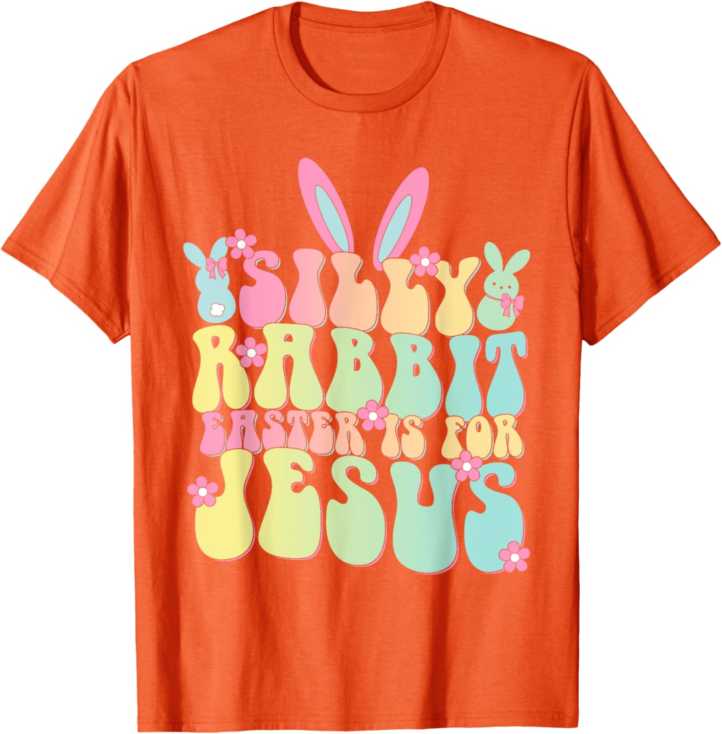Silly Rabbit Easter is For Jesus Christian T-Shirt for Celebrating Easter - 18