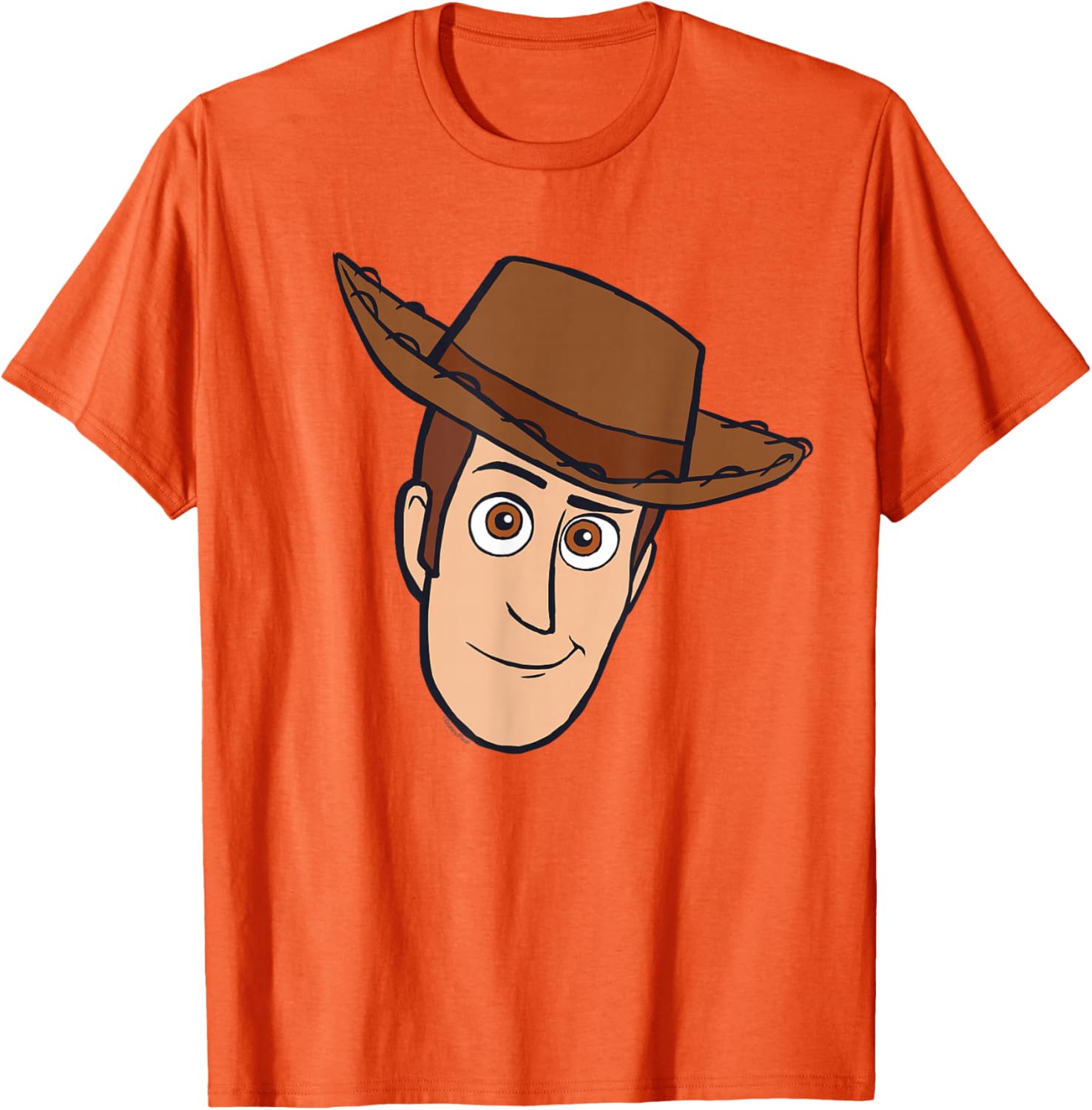 Disney Pixar Toy Story Sheriff Woody Big Face T-Shirt for Kids and Adults - 11