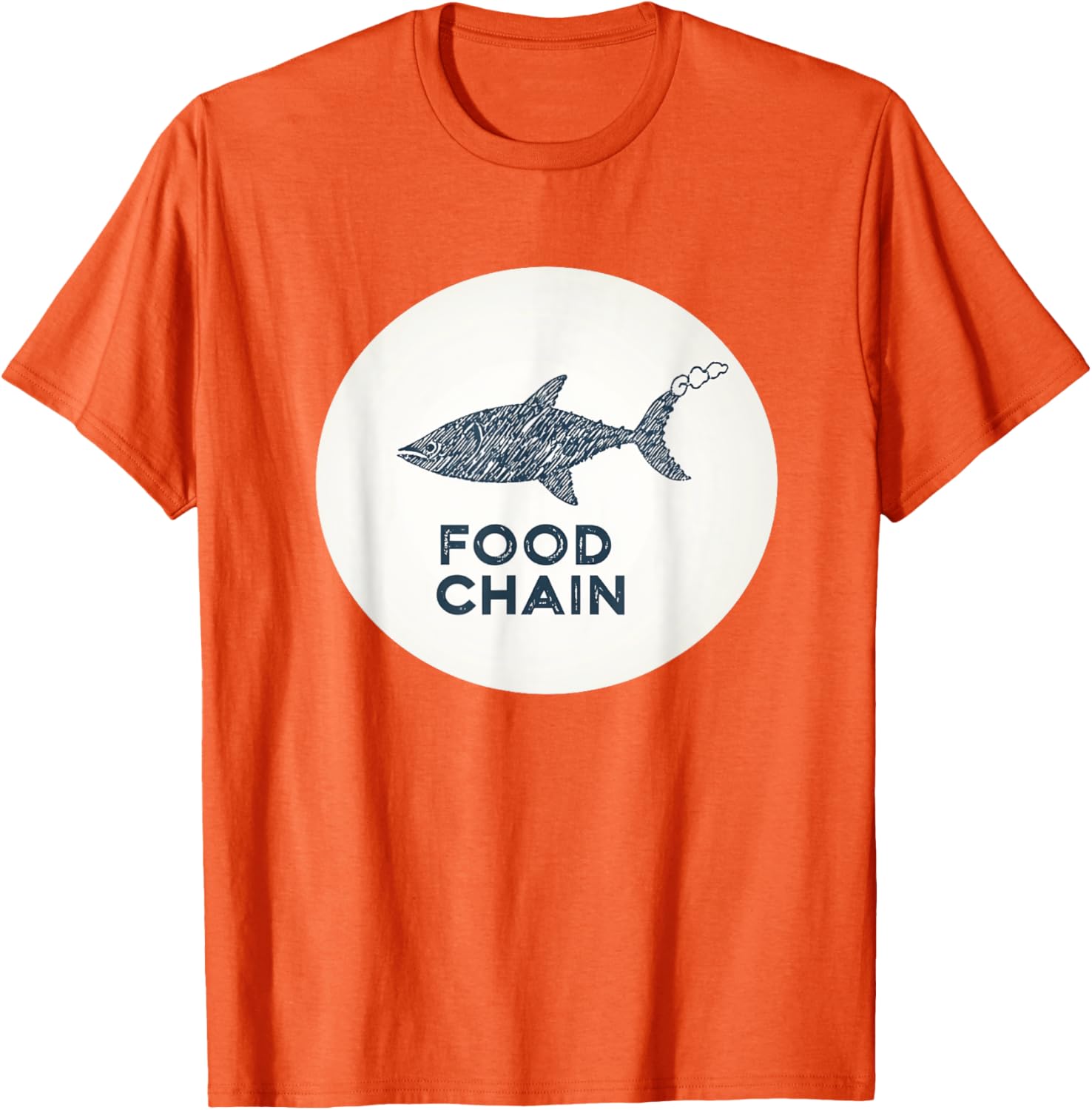 Fun Food Chain T-Shirt with Colorful Fish Costume for Kids - 16