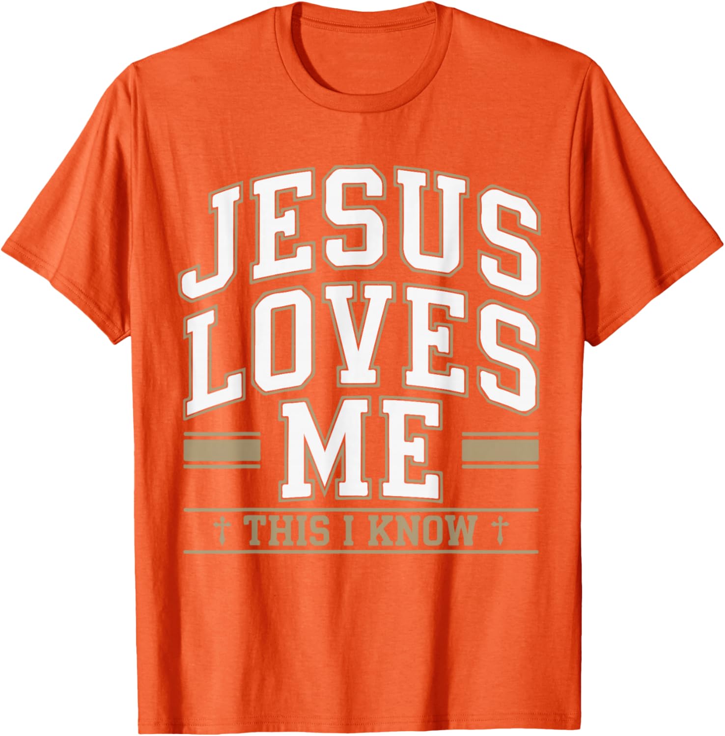 Jesus Loves Me This I Know T-Shirt for Christian Faith Fans - 11